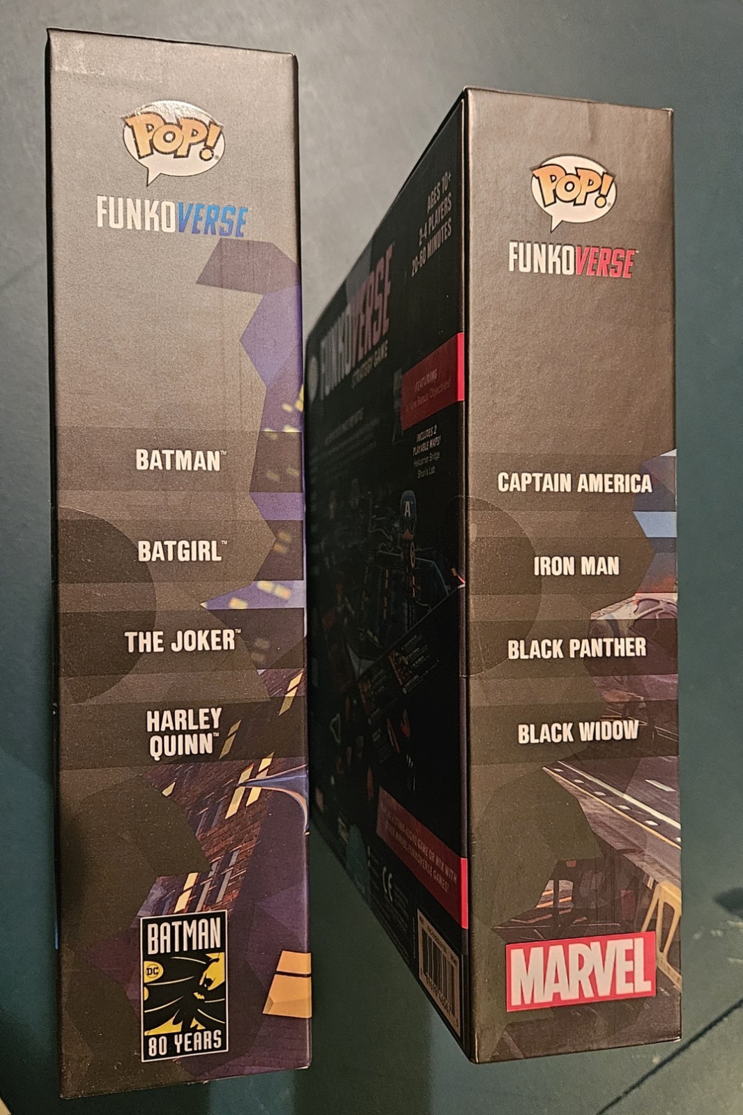 Funko Pop! Funkoverse DC and Marvel Strategy Game Base Sets 100 Bundle Lot NEW!!