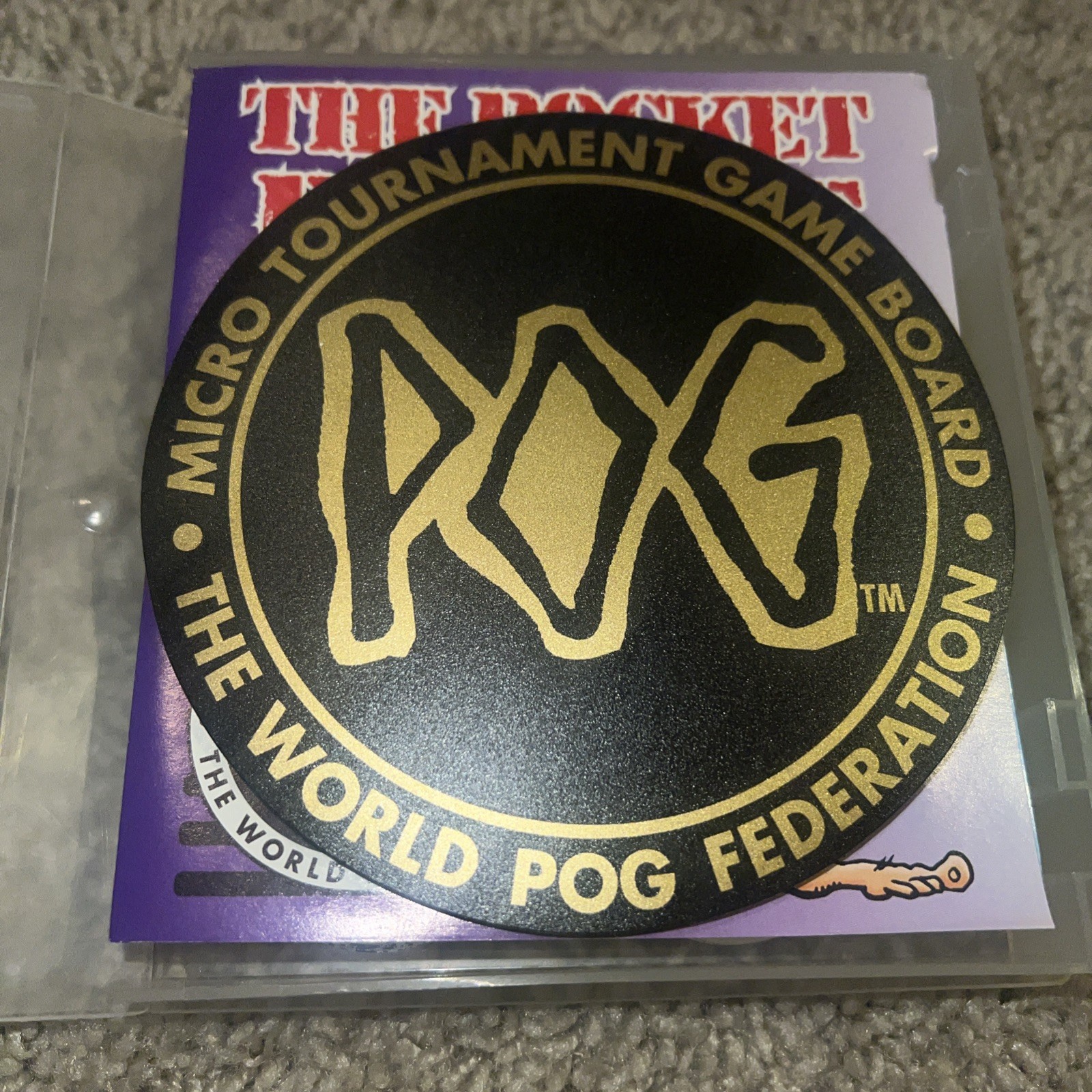 The World POG Federation Micro Tournament Game Case No Slammers POG Lot