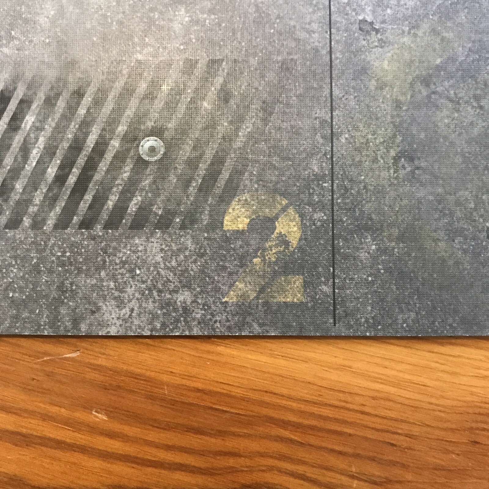 Set Lot 5 Dust Tactics 11” Ocean Sea Metal Landing Strips Game Boards