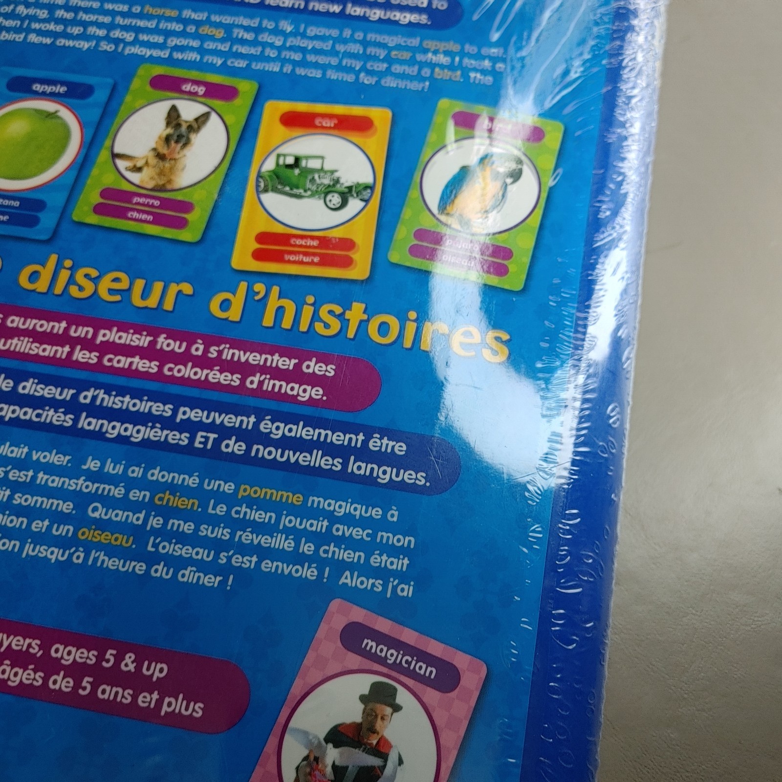 The Story Telling Game by International Playthings Memory Card Game (READ)