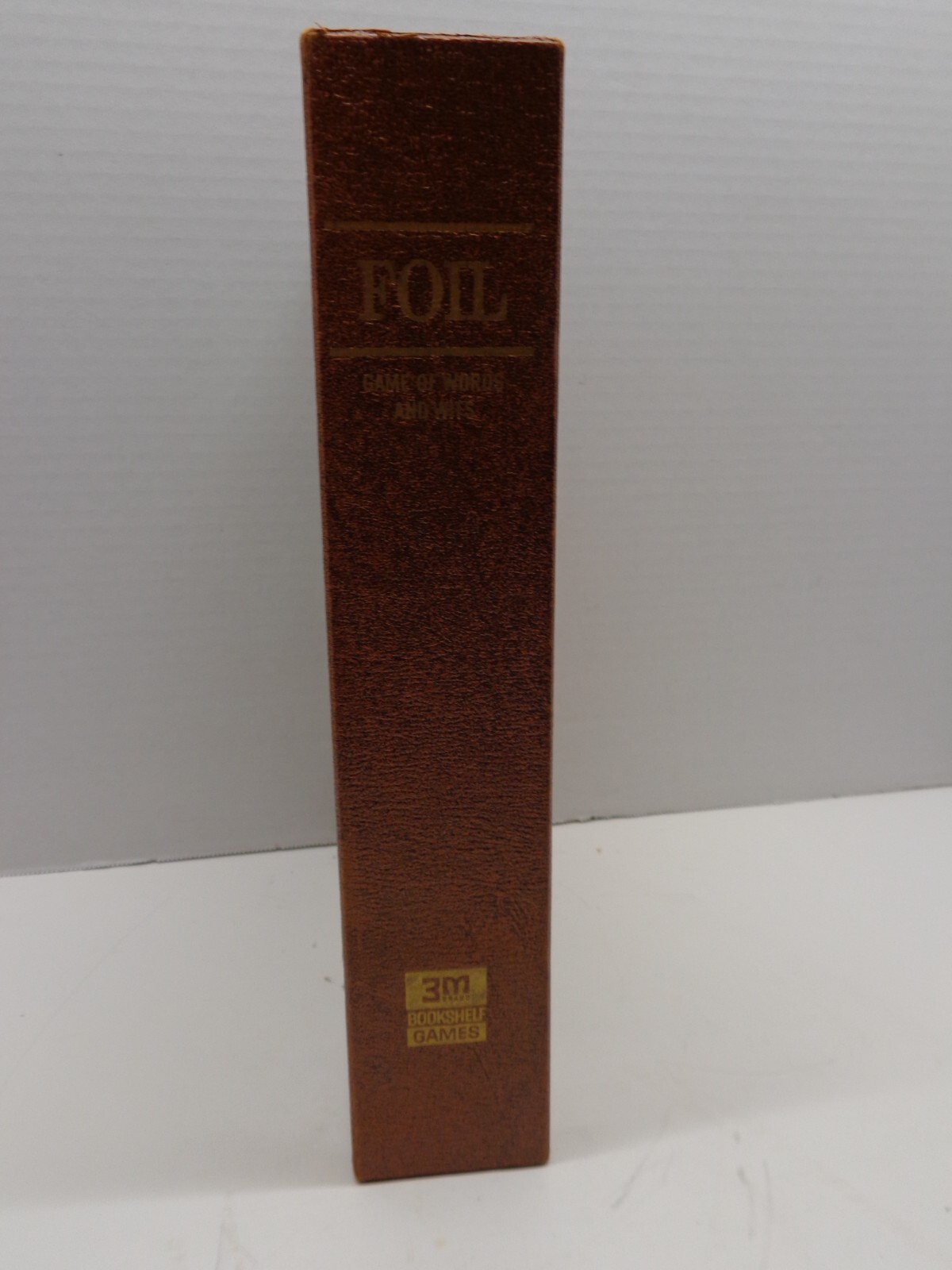 Foil, Game of Words and Wits, 1968 Vintage 3M Bookshelf Games