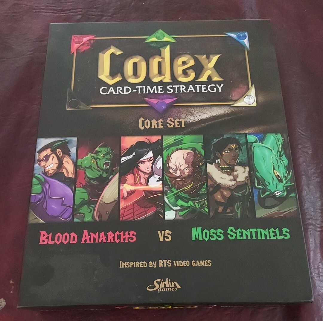 Codex Card-Time Strategy board game, Core Set Blood Anarchs/Moss Sentinels