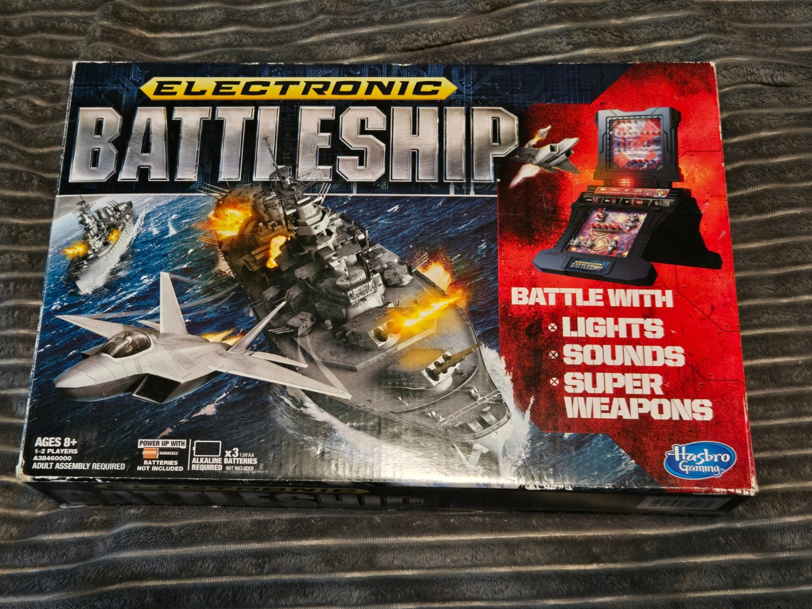Electronic Battleship 100% COMPLETE WORKS Hasbro Gaming 2012 War Battle Boats