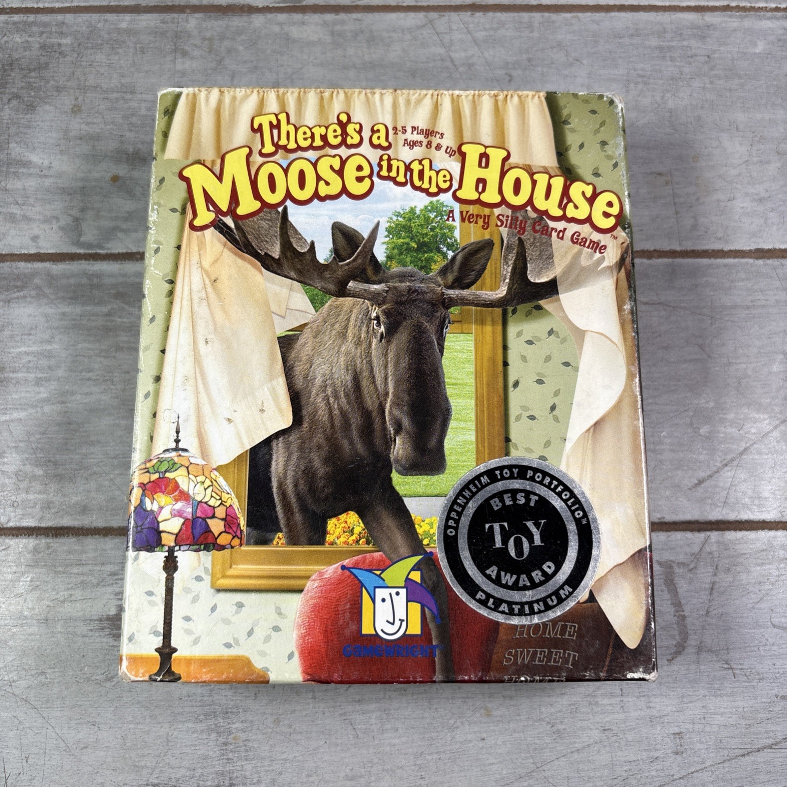 There’s a Moose in the House Card Game Gamewright Kids Learn Matching Creativity