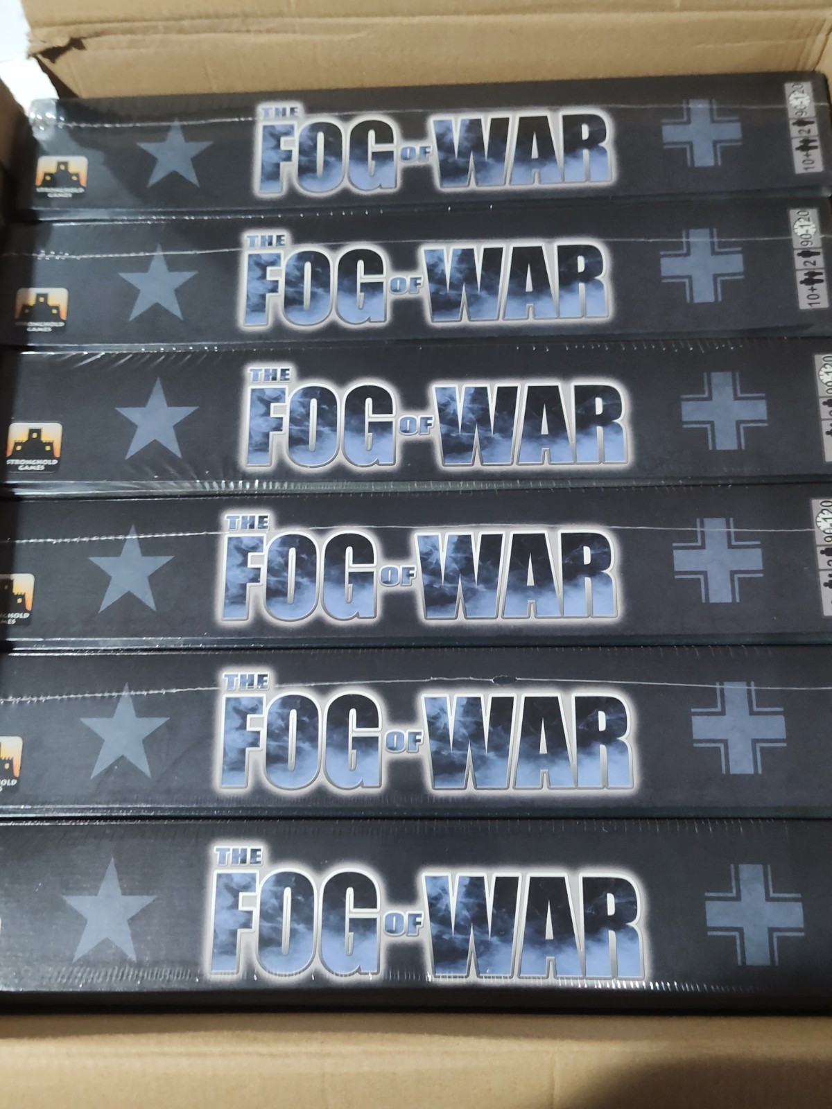 The Fog of War Board Game by Stronghold Games NEW IN THE BOX Lot Of 6