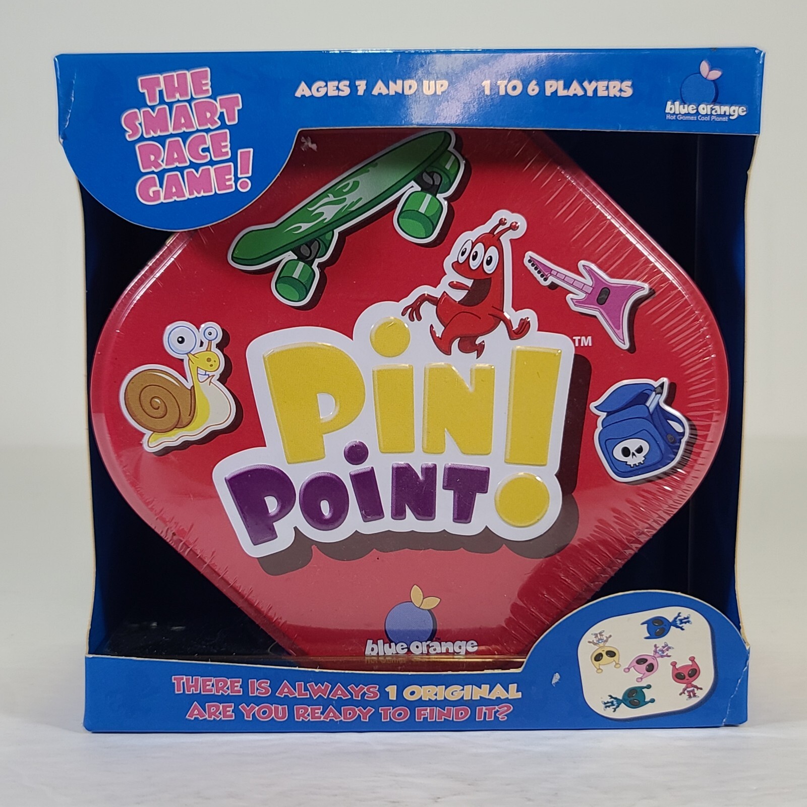 Blue Orange Pin Point Brain Teasing Smart Race Card Game Spot the Difference