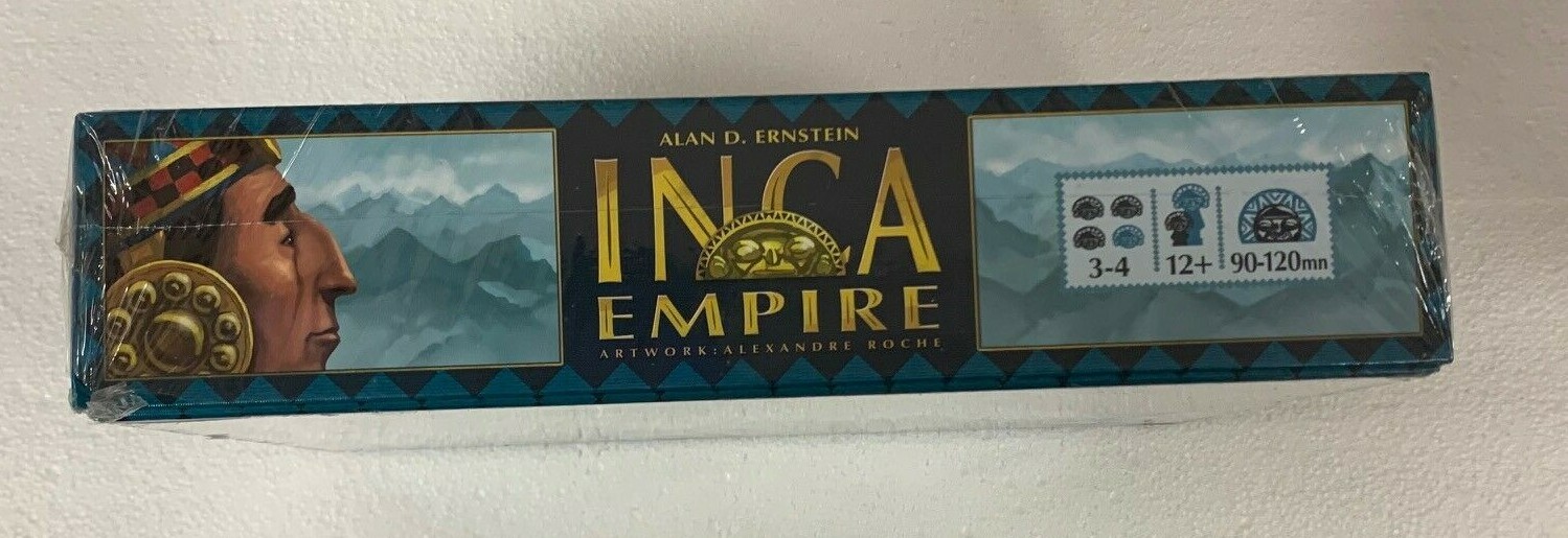 Inca Empire Z-Man Games / White Goblin Games Board Game Brand New Out of Print