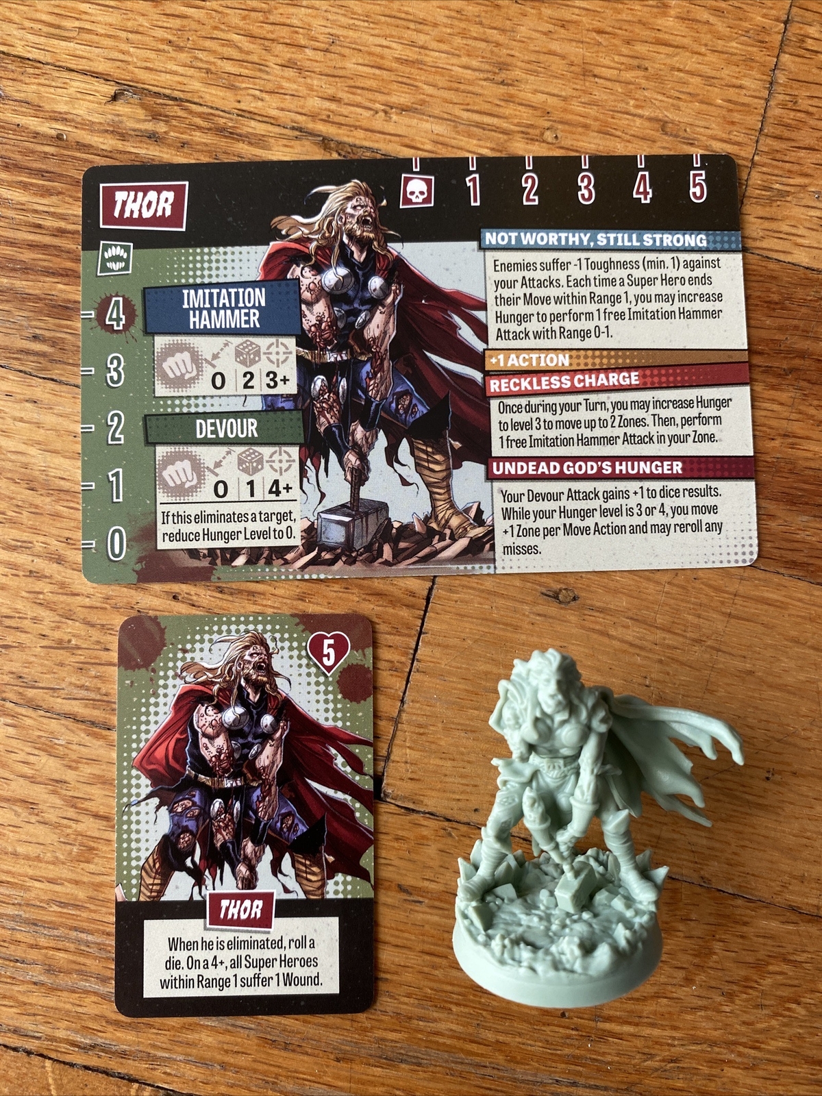 marvel zombies zombicide Thor Zombie Hero Mini