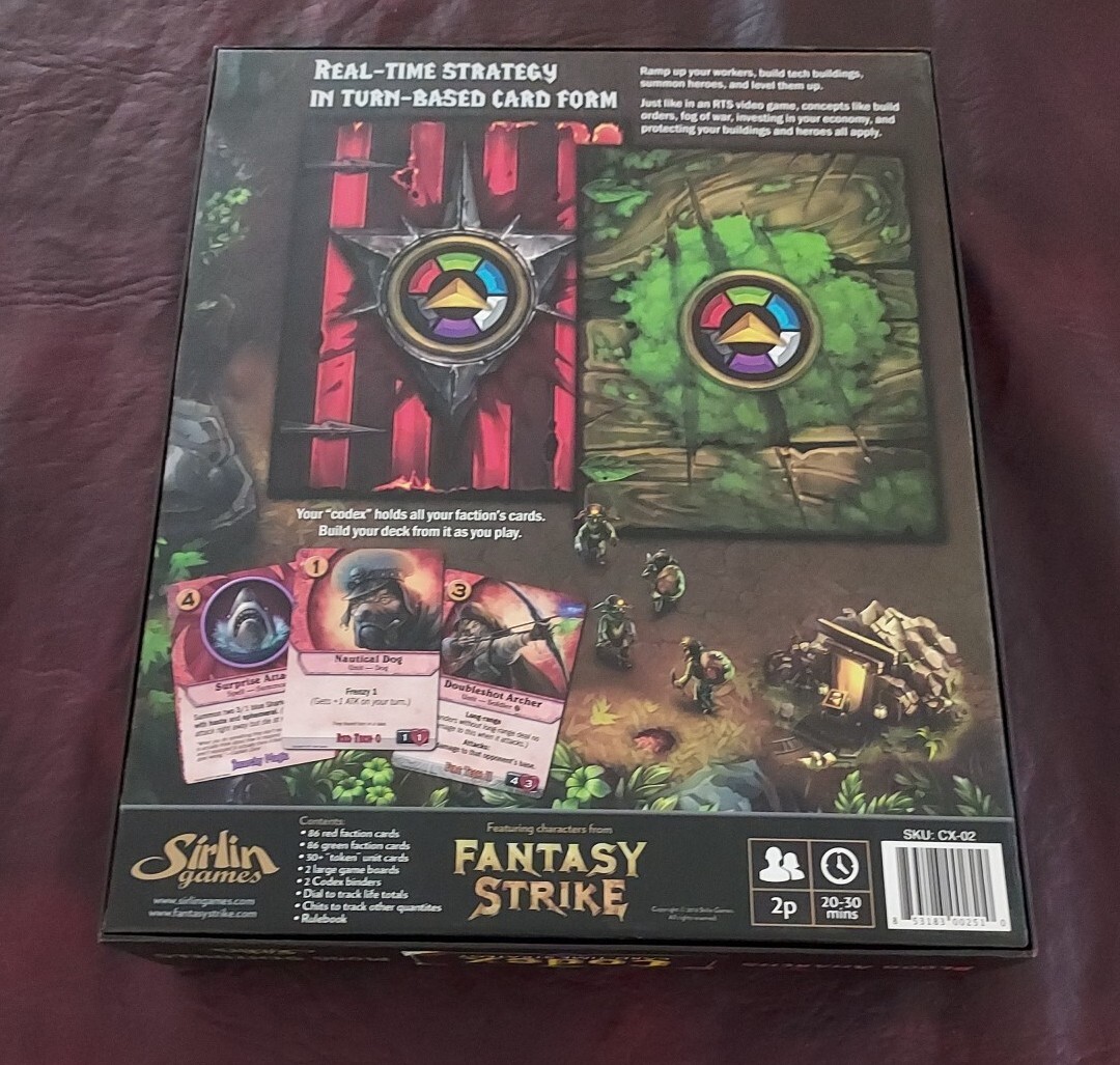 Codex Card-Time Strategy board game, Core Set Blood Anarchs/Moss Sentinels