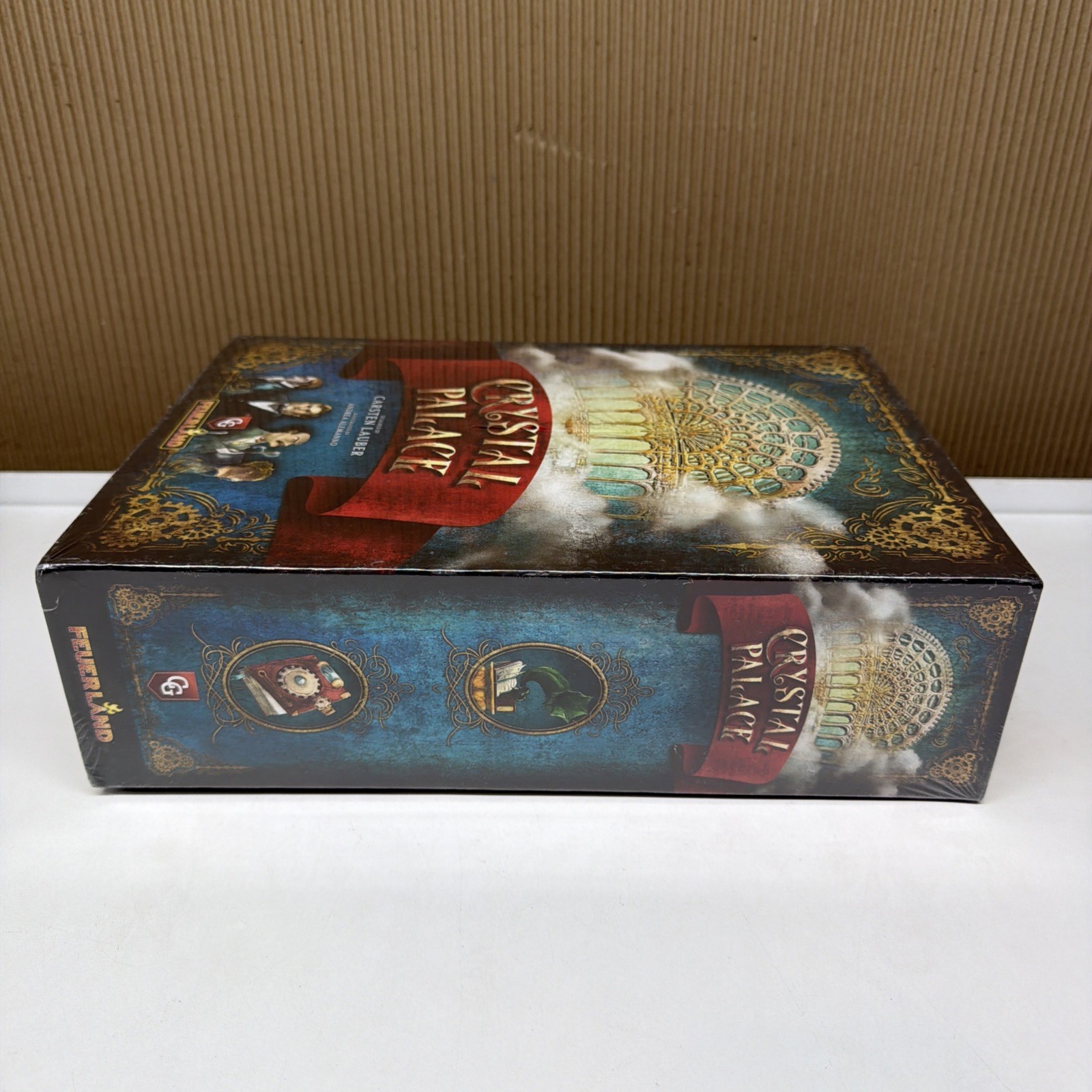 Capstone Games Feuer Land Crystal Palace Carsten Lauber Board Game New Sealed