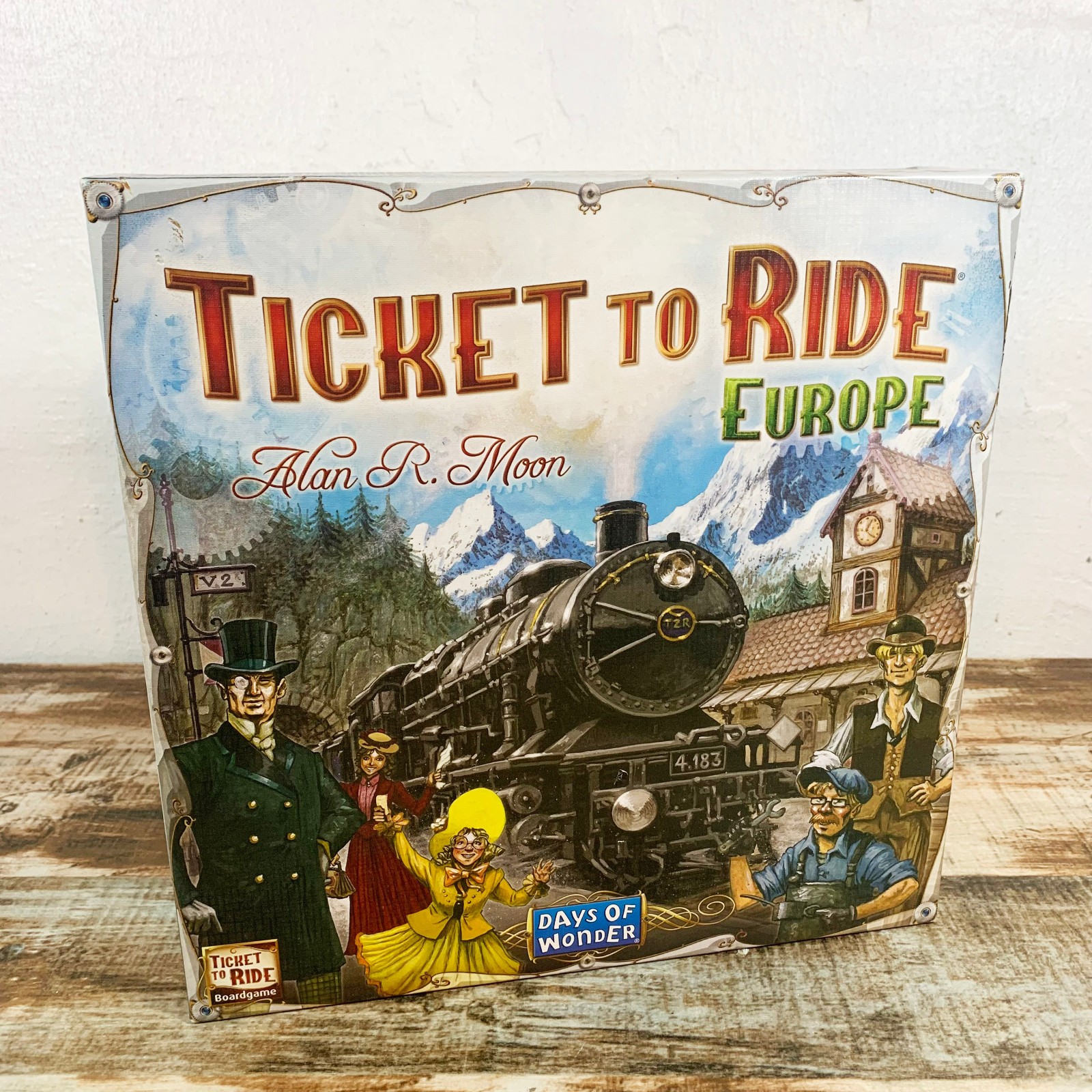 Ticket To Ride Europe Board Game – 100% Complete – 2012 Days of Wonder