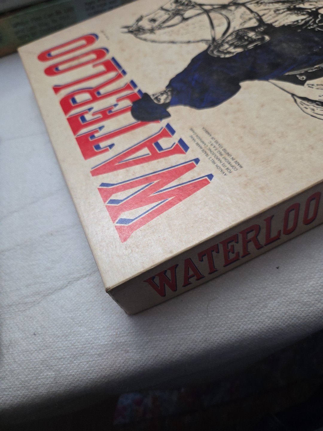 Waterloo board game by Avalon Hill Napoleonic Campaign – Used