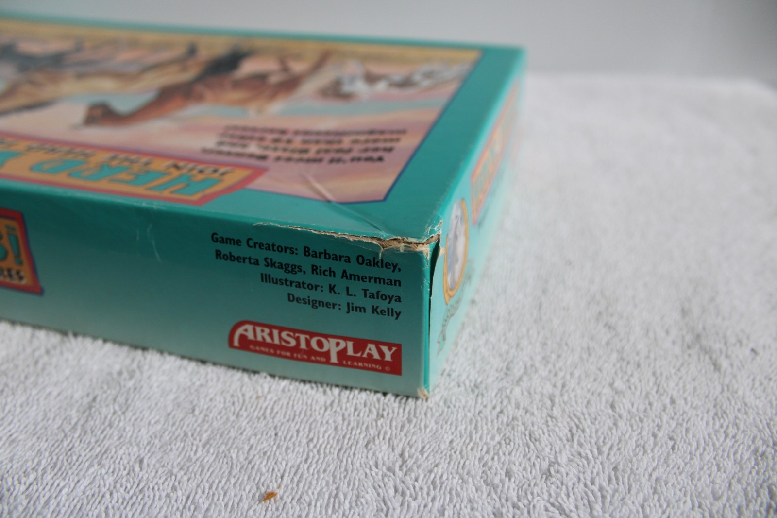Aristoplay Boardgame Herd Your Horses! (1993 Long Box Ed) Box VG/EX