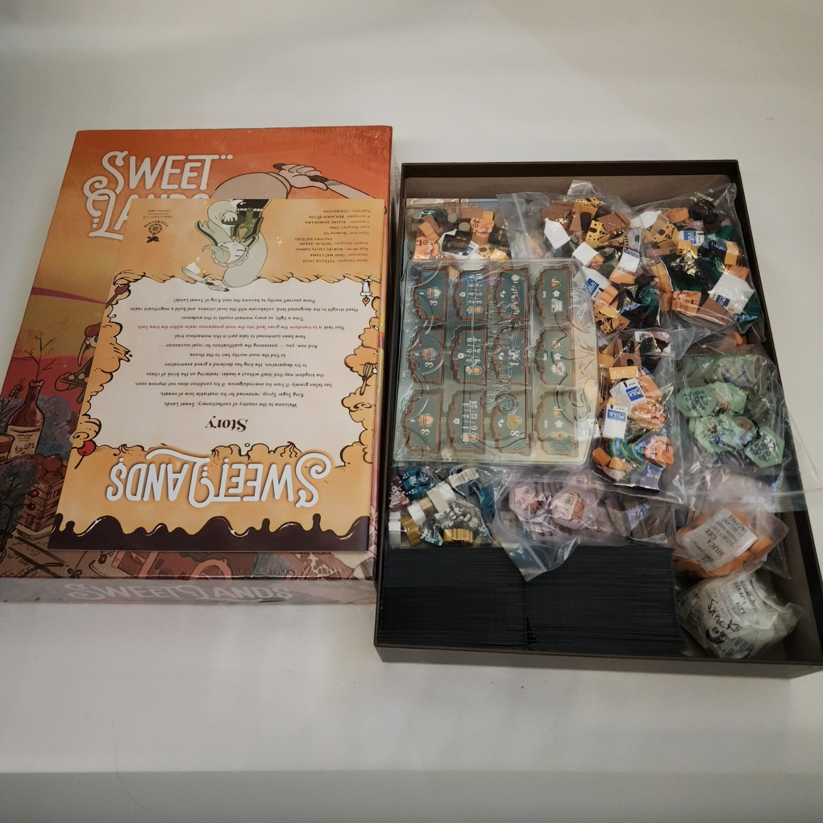Uchibakoya Sweet Lands board game, Upgrade Pack.