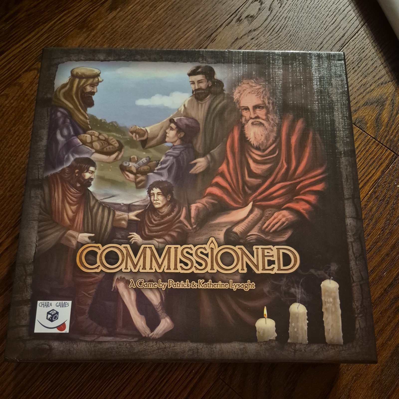 Chara Games – Commissioned Board Game (2016) – COMPLETE! EXCELLENT!