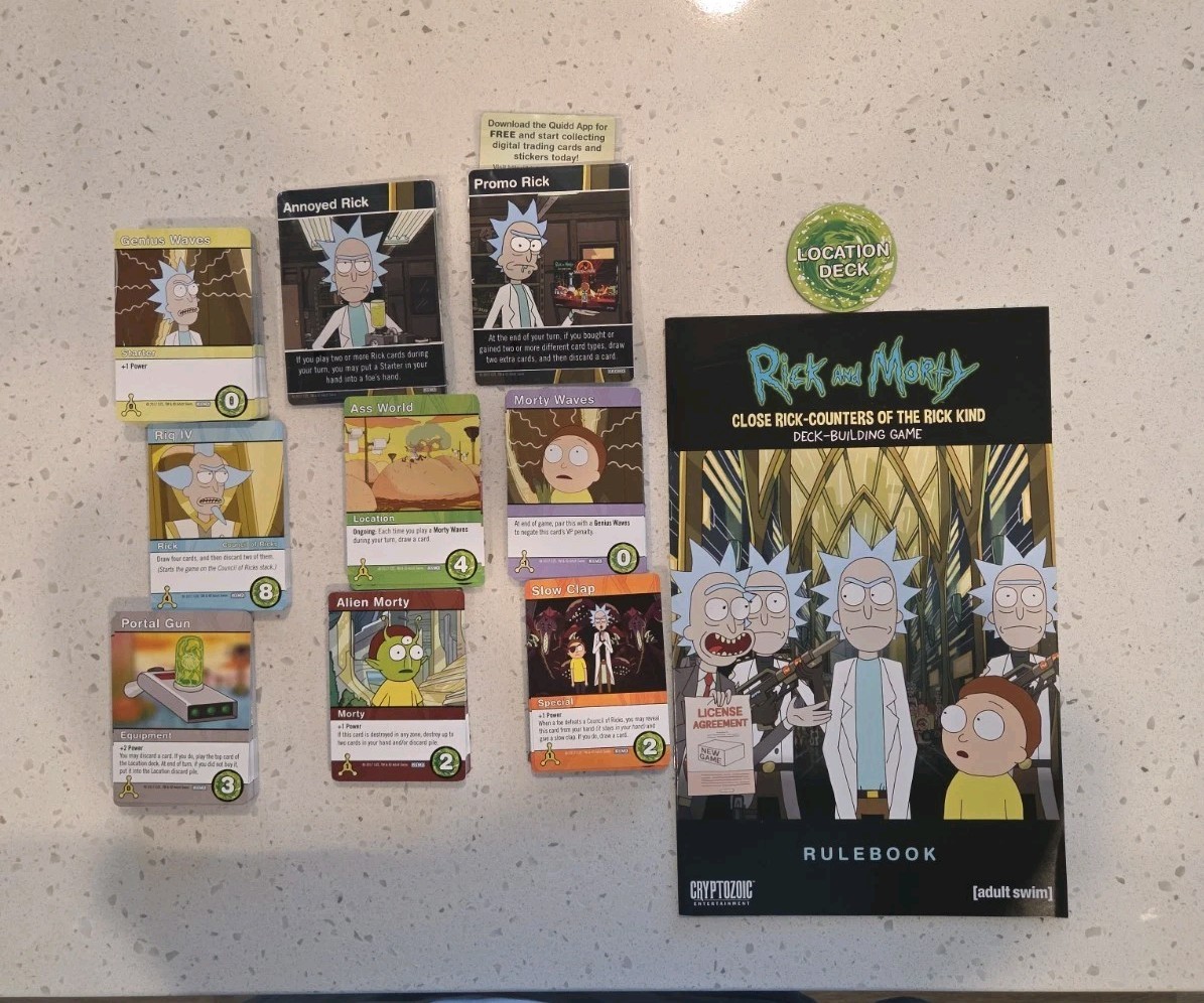 Cryptozoic – Rick & Morty Deckbuilding Game Close Rick-Counters of The Rick Kind