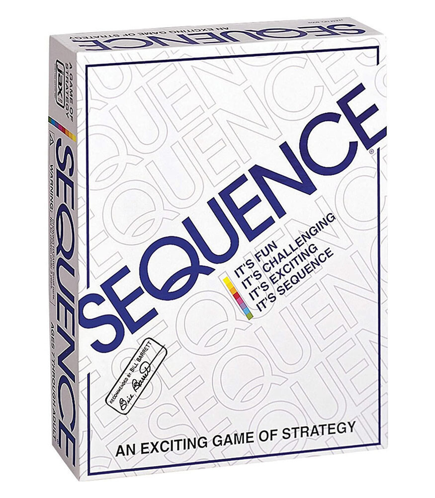 NEW Original Jax Sequence Family Board Cards Chips Strategy Game 2 to 12 Players