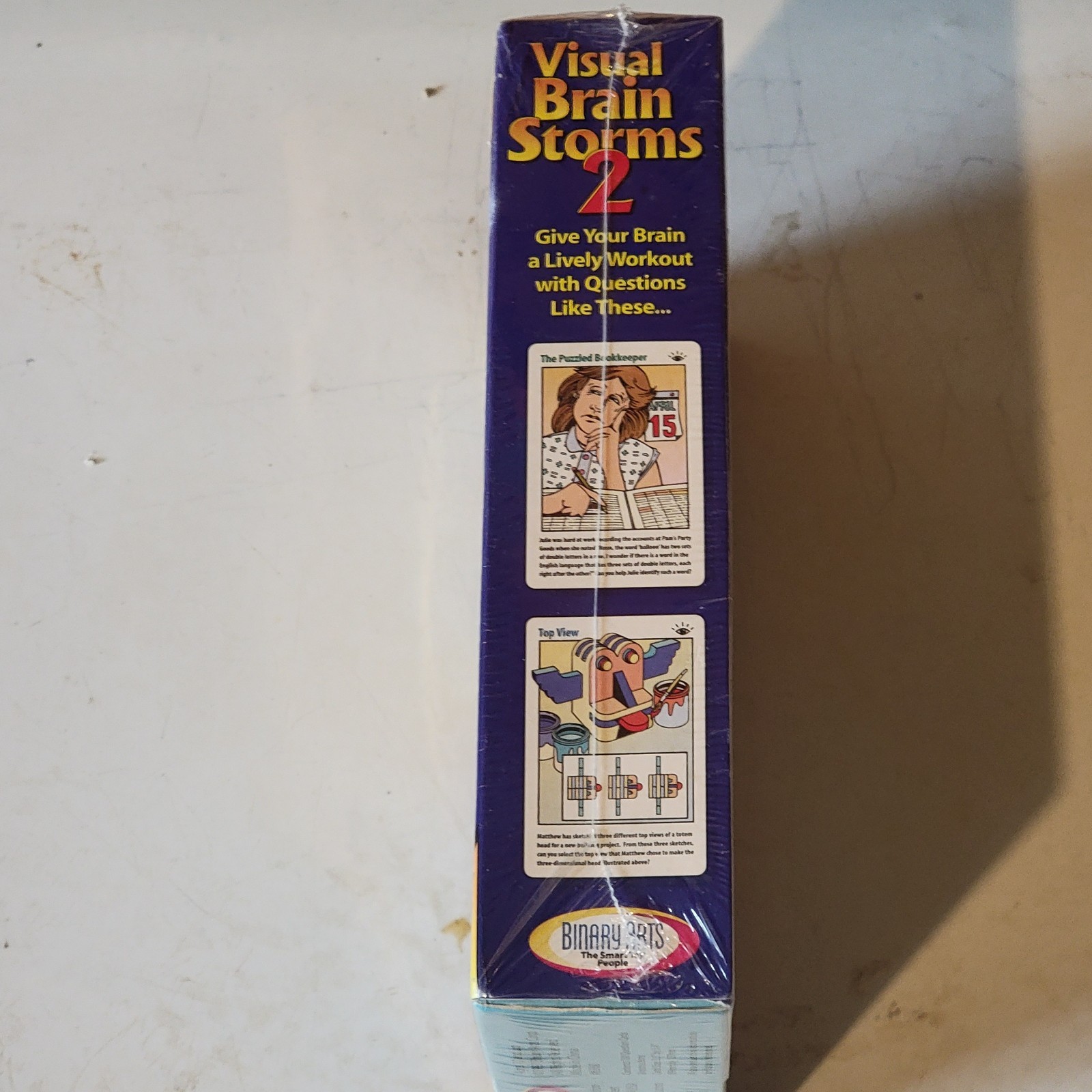 Binary Arts Visual BrainStorms 2 The Smart Thinking Game – Brain Teaser 1997