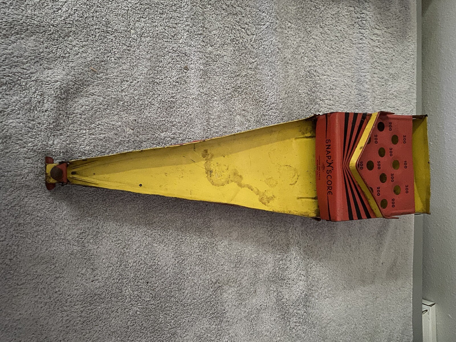 Vintage Wolverine metal Snap n Score Marble Game