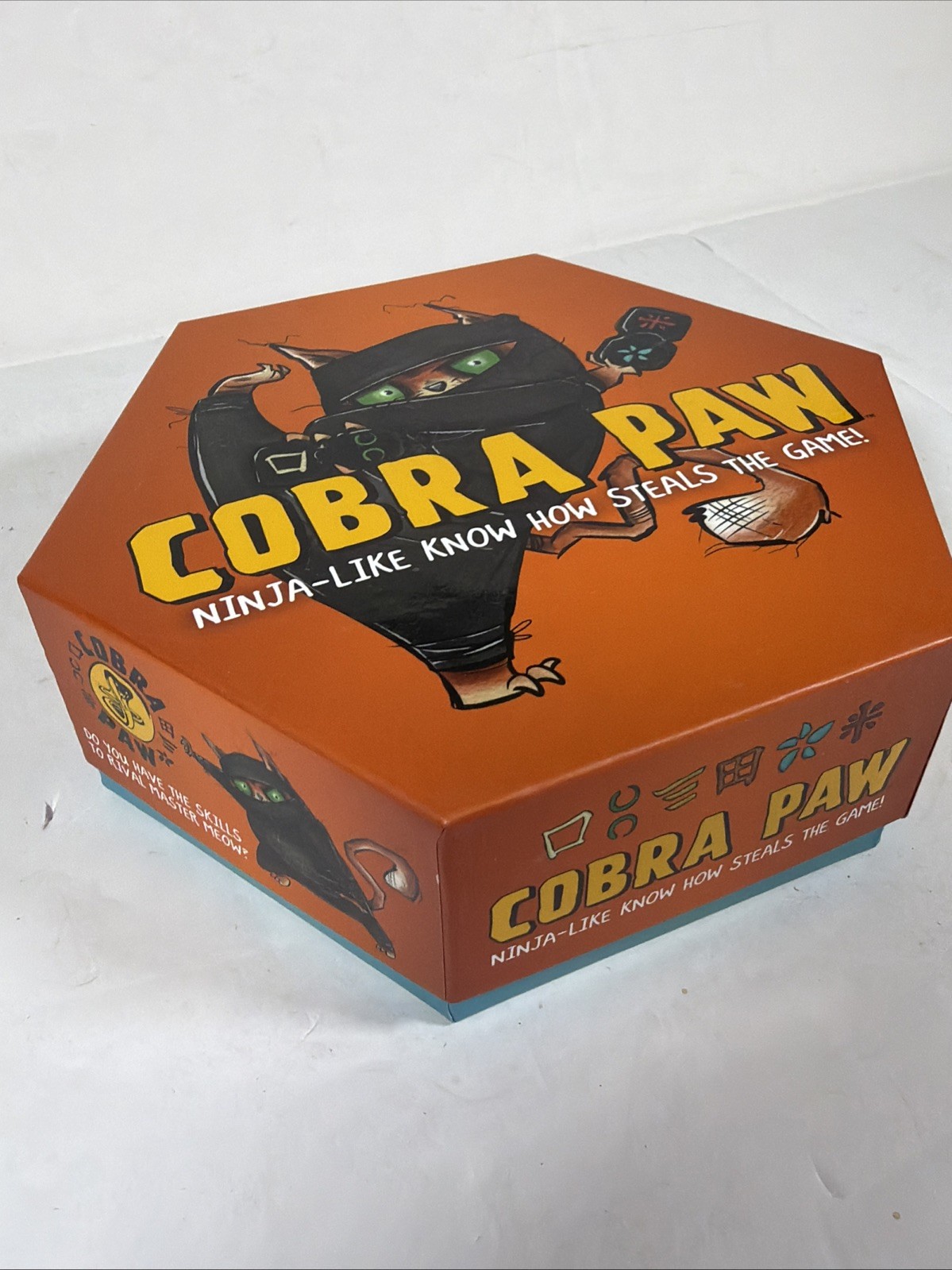 Cobra Paw Ninja Tile Game Bananagrams Master Meow Clawfuku Cat Dice COMPLETE EUC