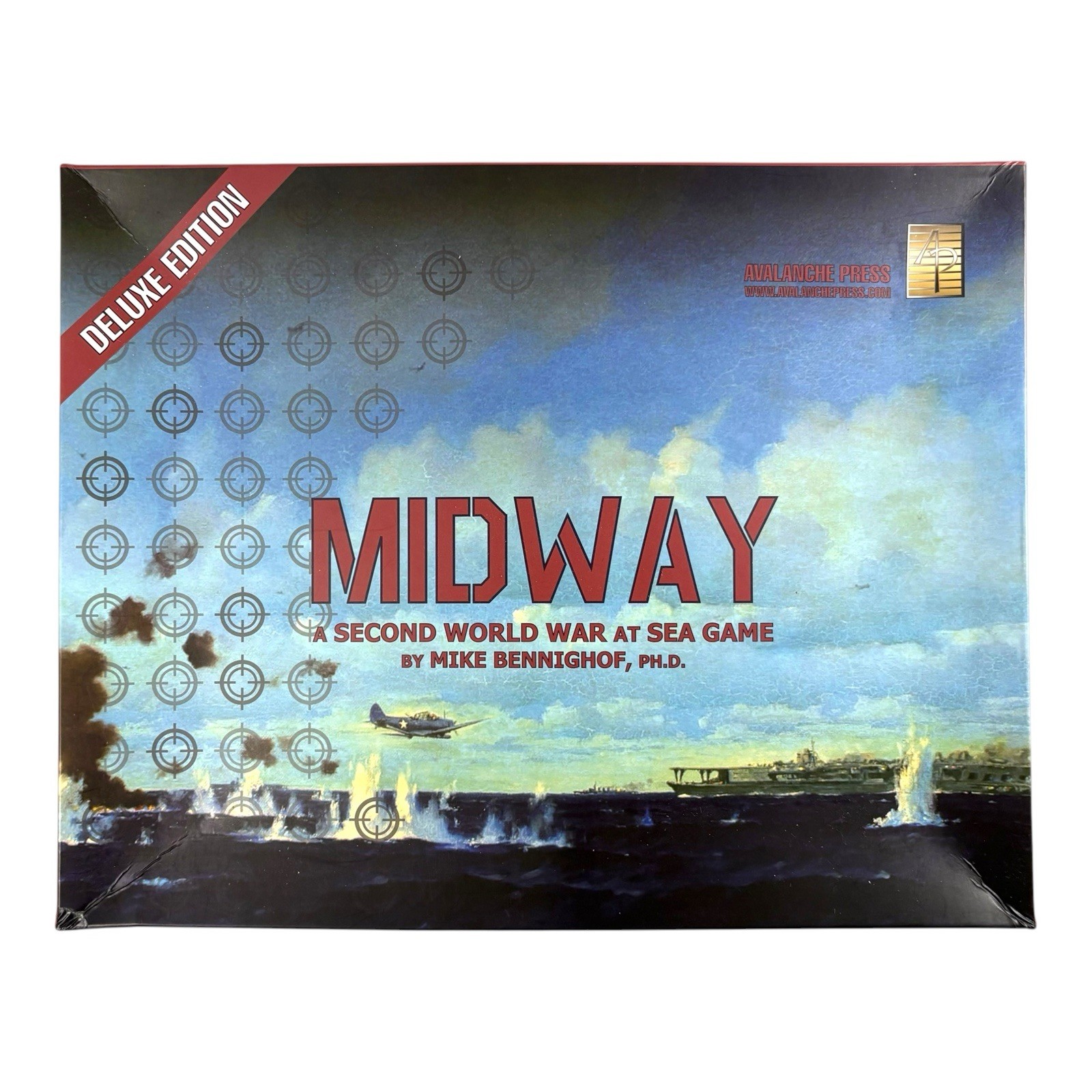 Second World War at Sea Midway Deluxe Edition, 100% Complete Near Mint, APL 0051