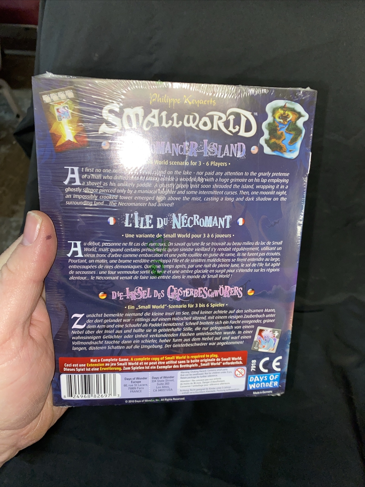 DOW 7918 Small World: Necromancer Island New Sealed MINT Y32