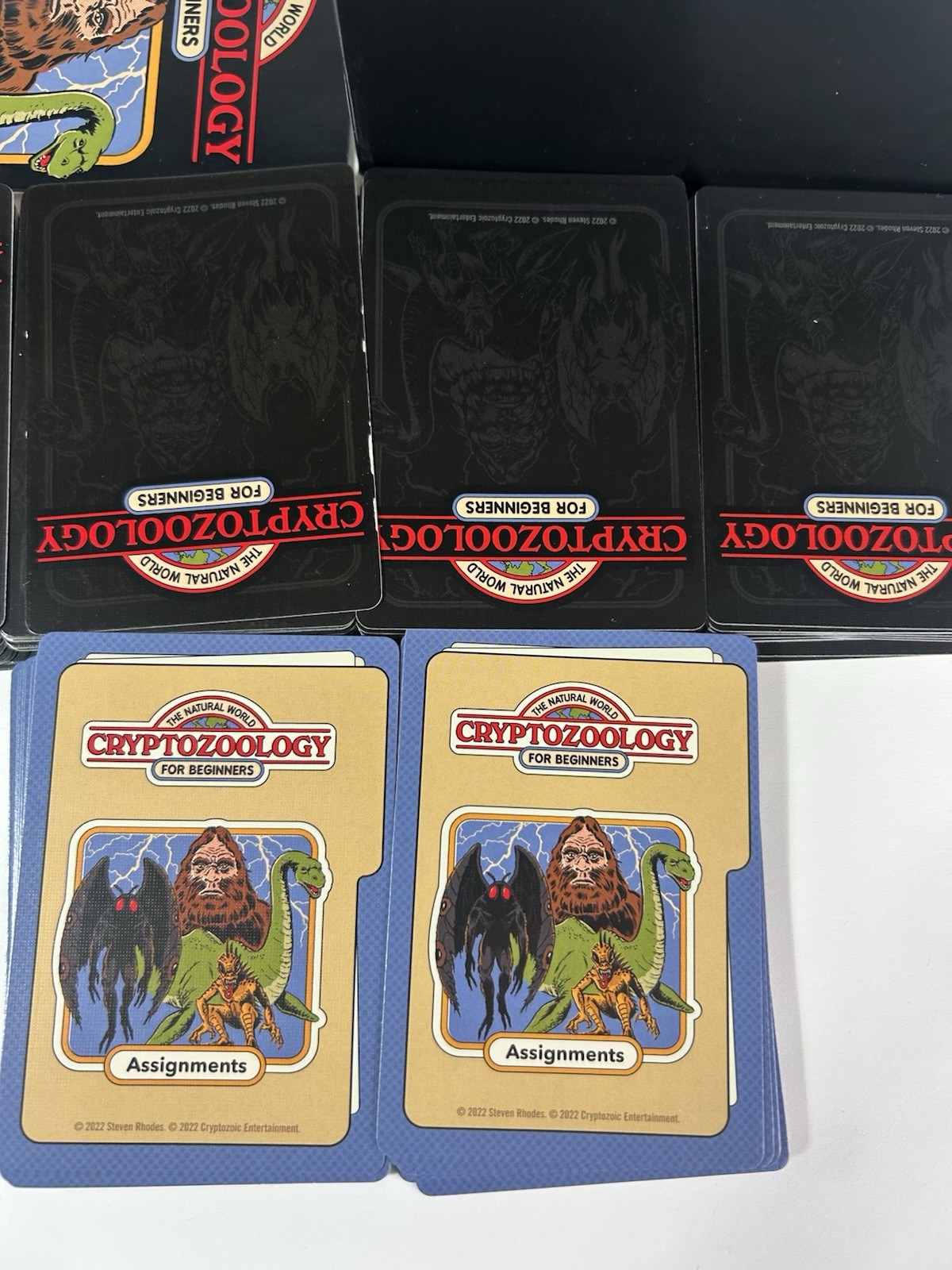 Cryptozoology For Beginners Board Game Complete Clean Pristine Collector Gamer