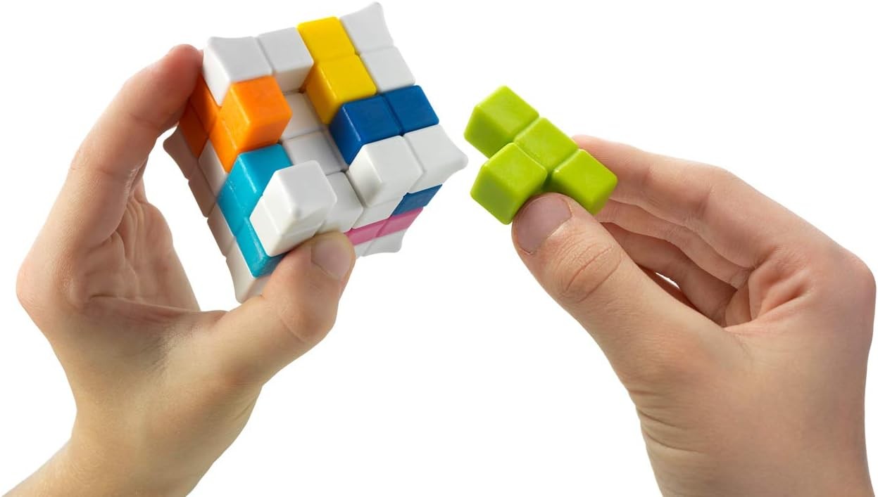 Smart Games – Plug & Play Puzzler, 1 Player Puzzle Game with 48 Challenges, 6+ Y