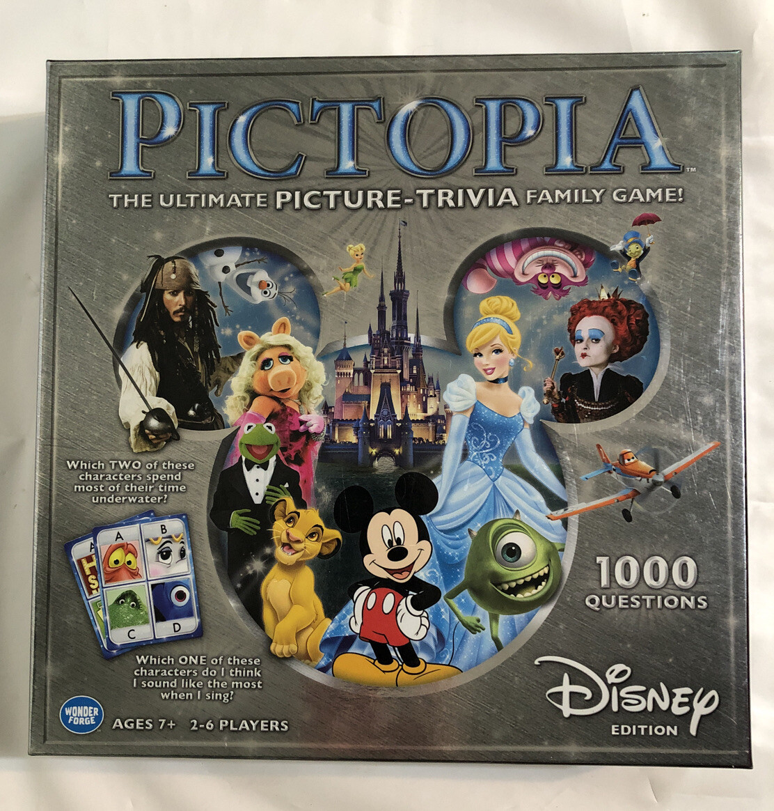 Pictopia Ultimate Picture Trivia Disney Family Game Edition 2-6 Players. 7+.