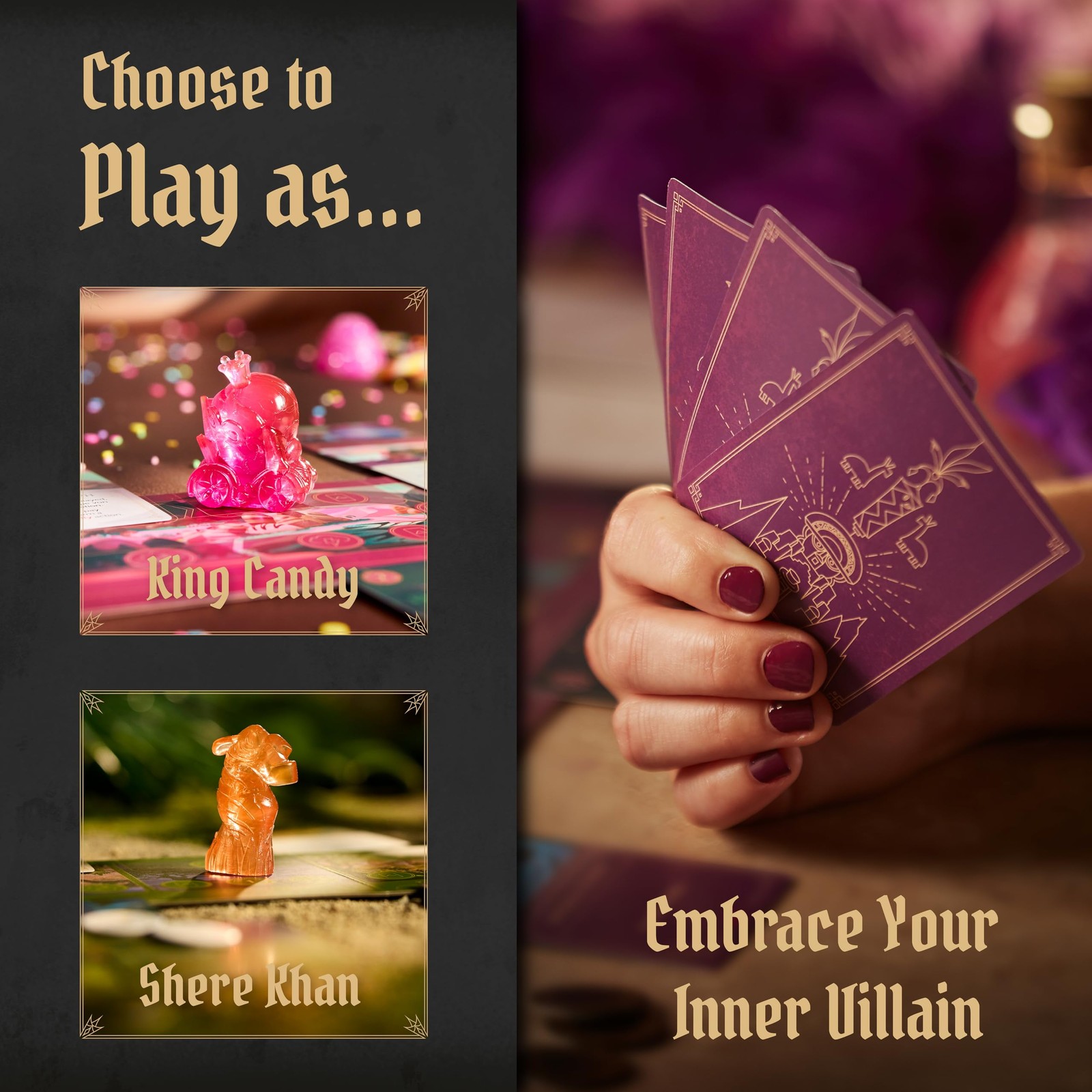 Disney Villainous Sugar Spite Tabletop Game Embrace Your Inner Villain Ages 10+