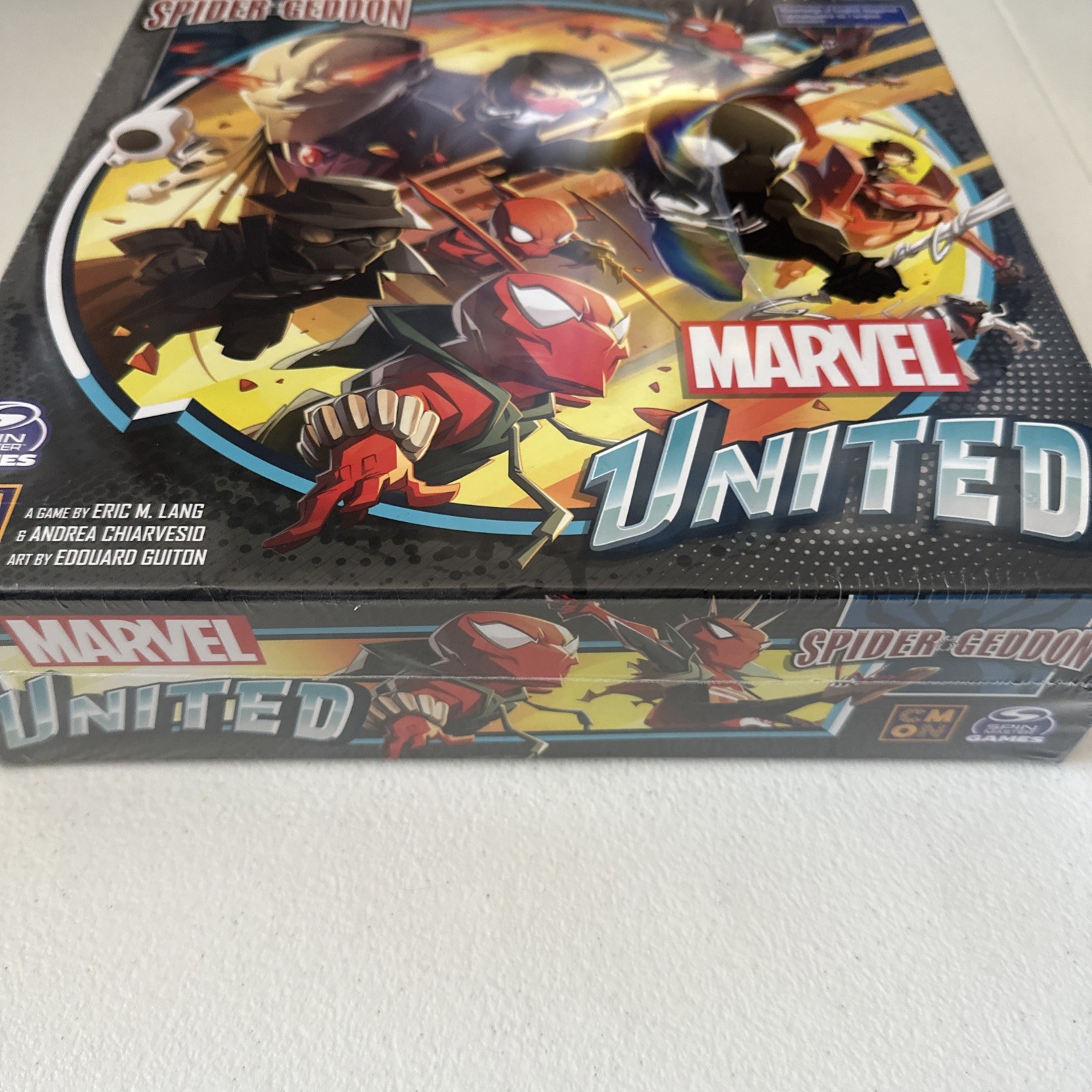 Marvel United Spider Geddon Board Game 1 To 4 Players Ages 14 And Up