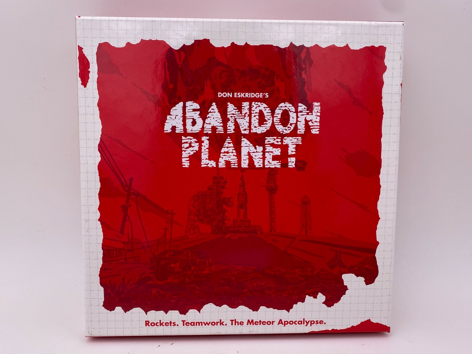 Abandon Planet The Meteor Apocalypse Game Complete Don Eskridge Orange Machine