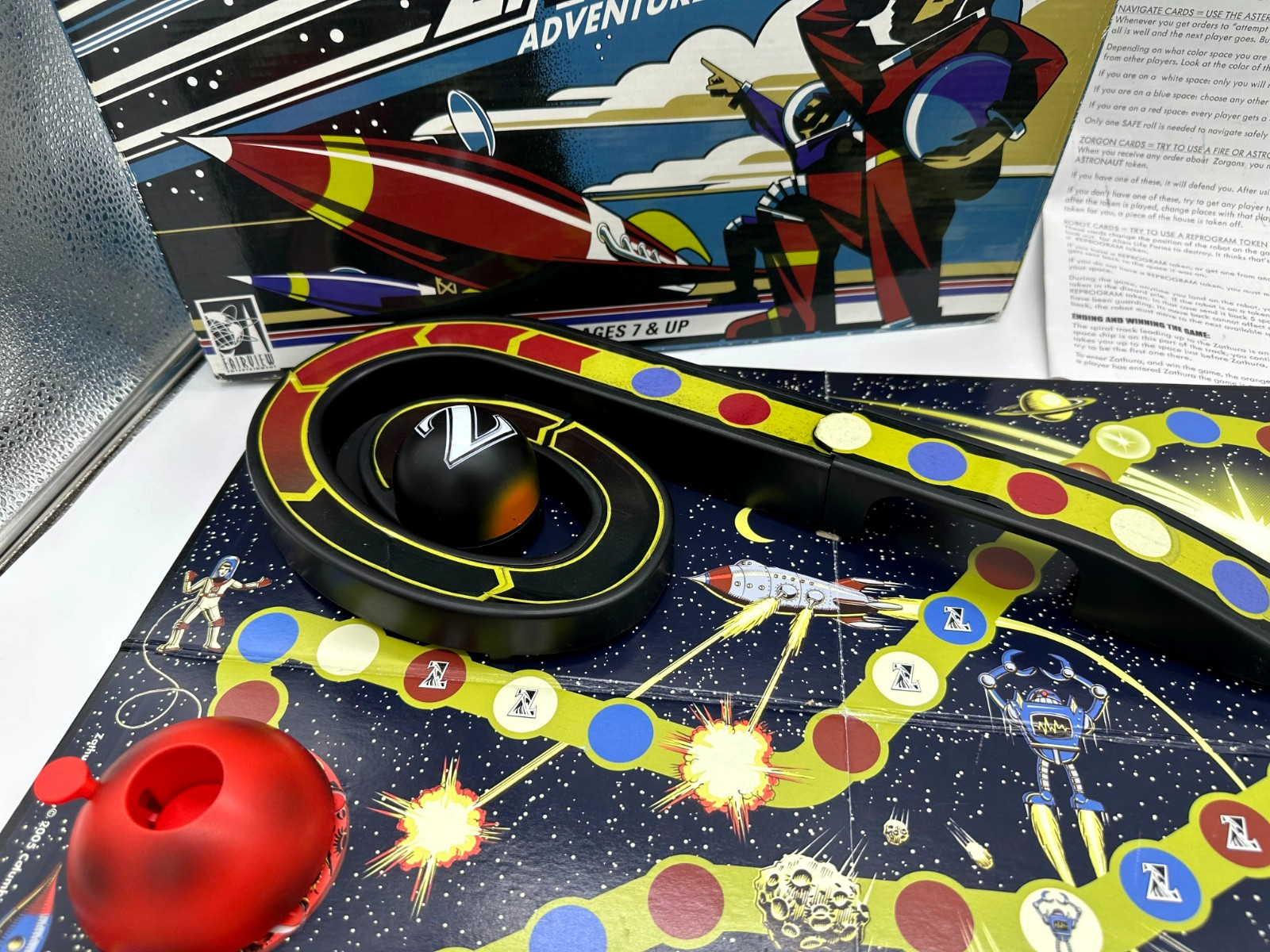 VTG Zathura Game Pressman (2005) With Movie Promo Flyer – Missing 1 Piece (READ)