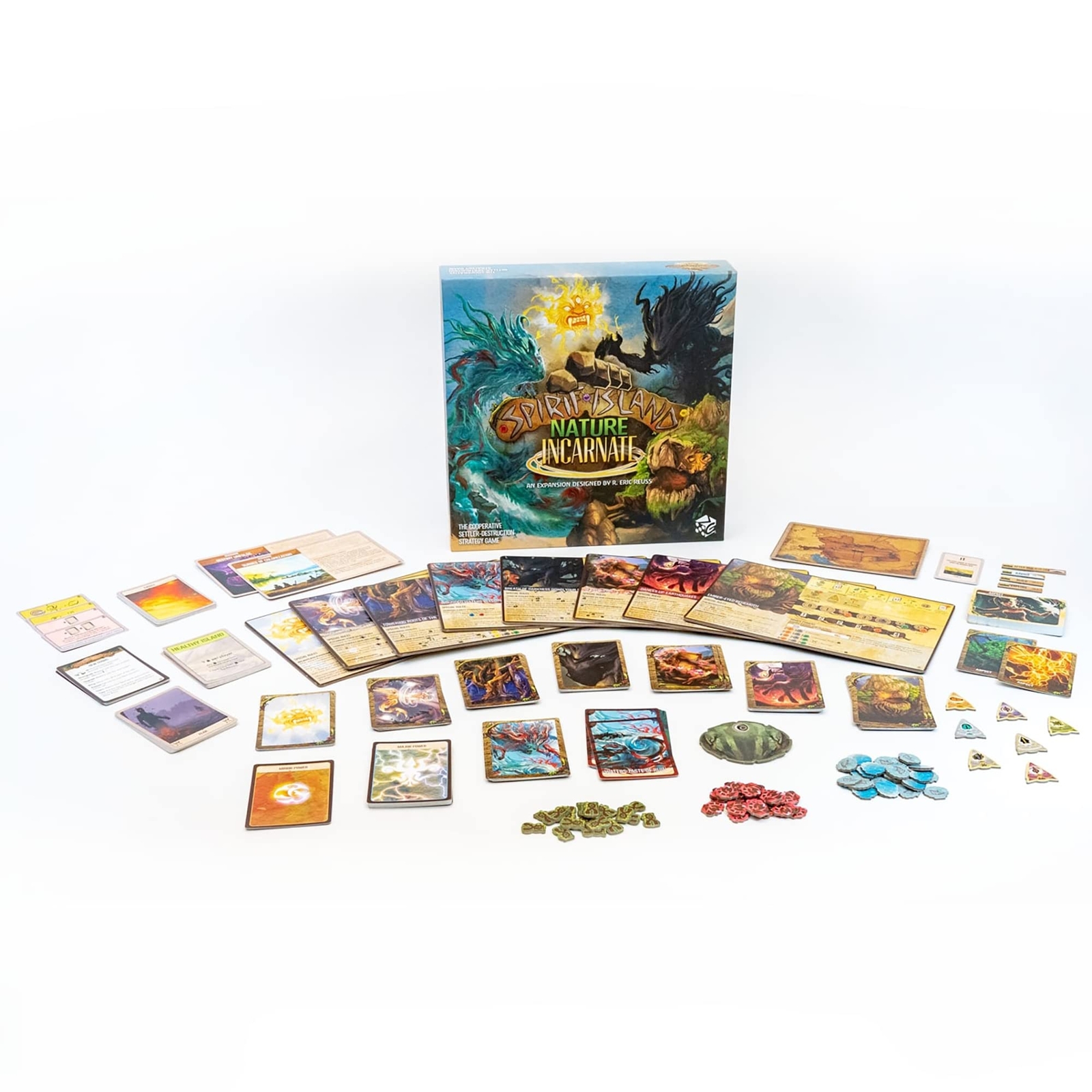 Spirit Island Nature Incarnate Expansion Cooperative Board Game Adventure