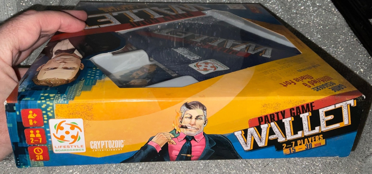 Cryptozoic Wallet Party Game Entertainment Board Game New Factory Sealed See Pic