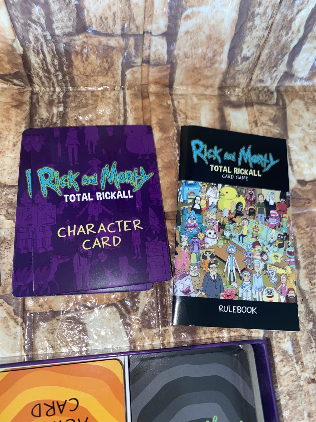 Rick and Morty Total Rickall Card Game Adult Swim Cryptozoic 2-5 Players 15 & Up