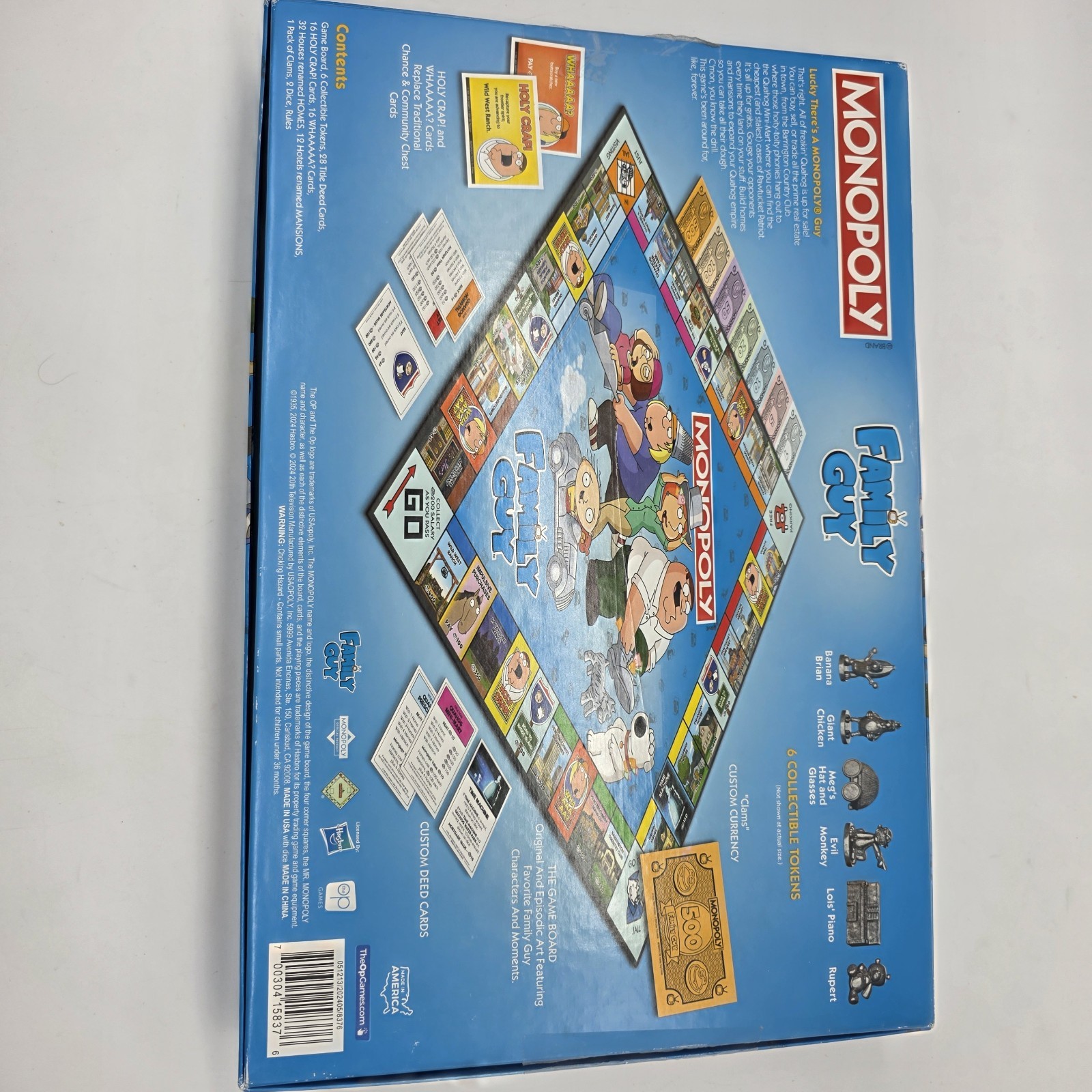 MONOPOLY: Family Guy Edition Complete In Box