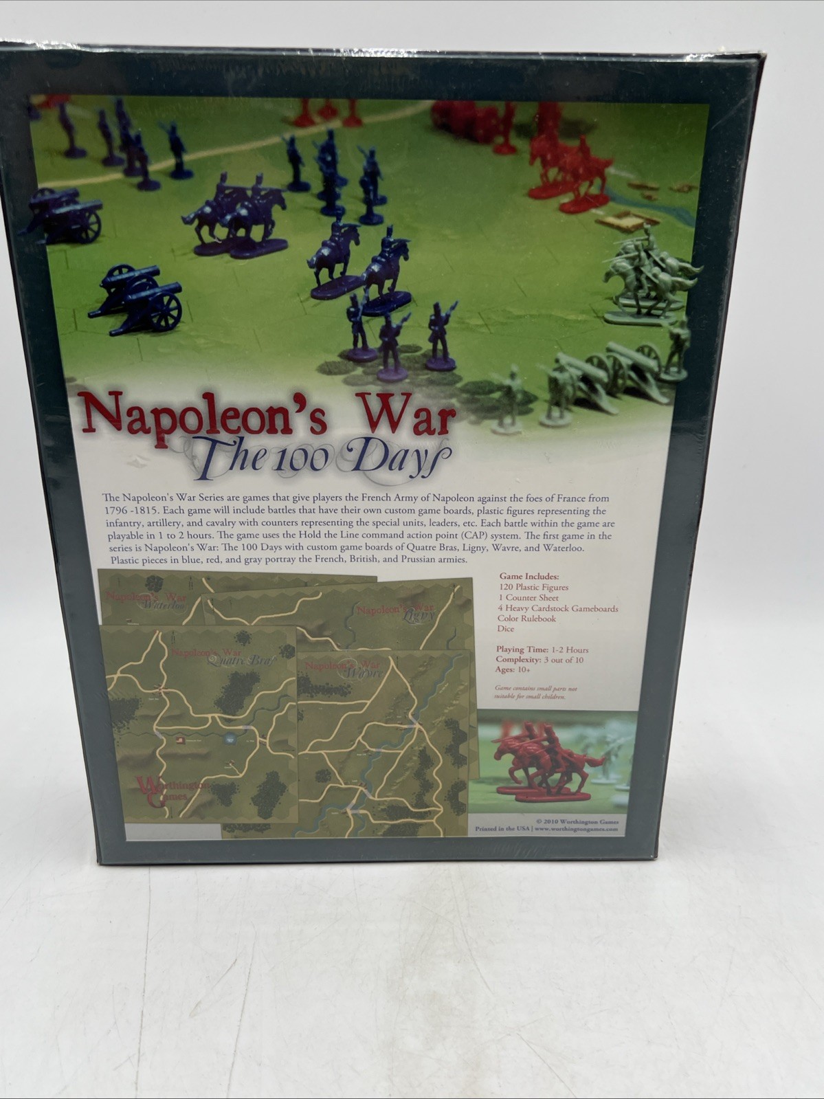 Napoleon’s War: The 100 Days Historical Strategy Board Game by Worthington Games