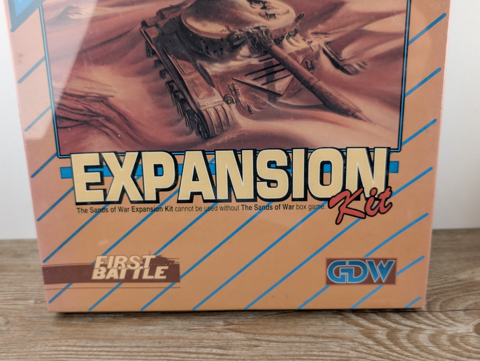 GDW Wargame Sands of War – Expansion Kit Box – NOS – NEW OLD STOCK