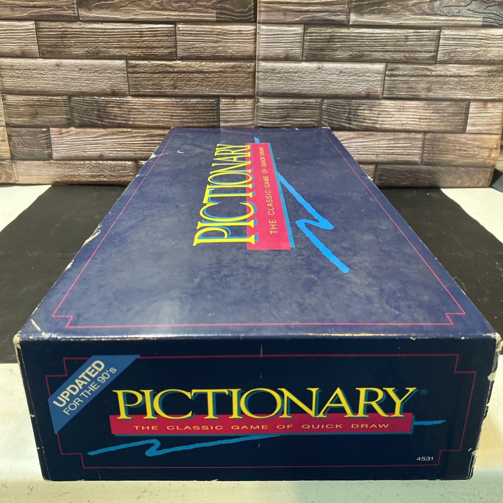 Vintage 1993 Milton Bradley Pictionary Board Game 90s – Complete in great shape!