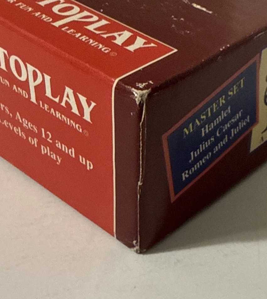Vintage The Play’s The Thing Game by Aristoplay – 1993 Edition – Complete!