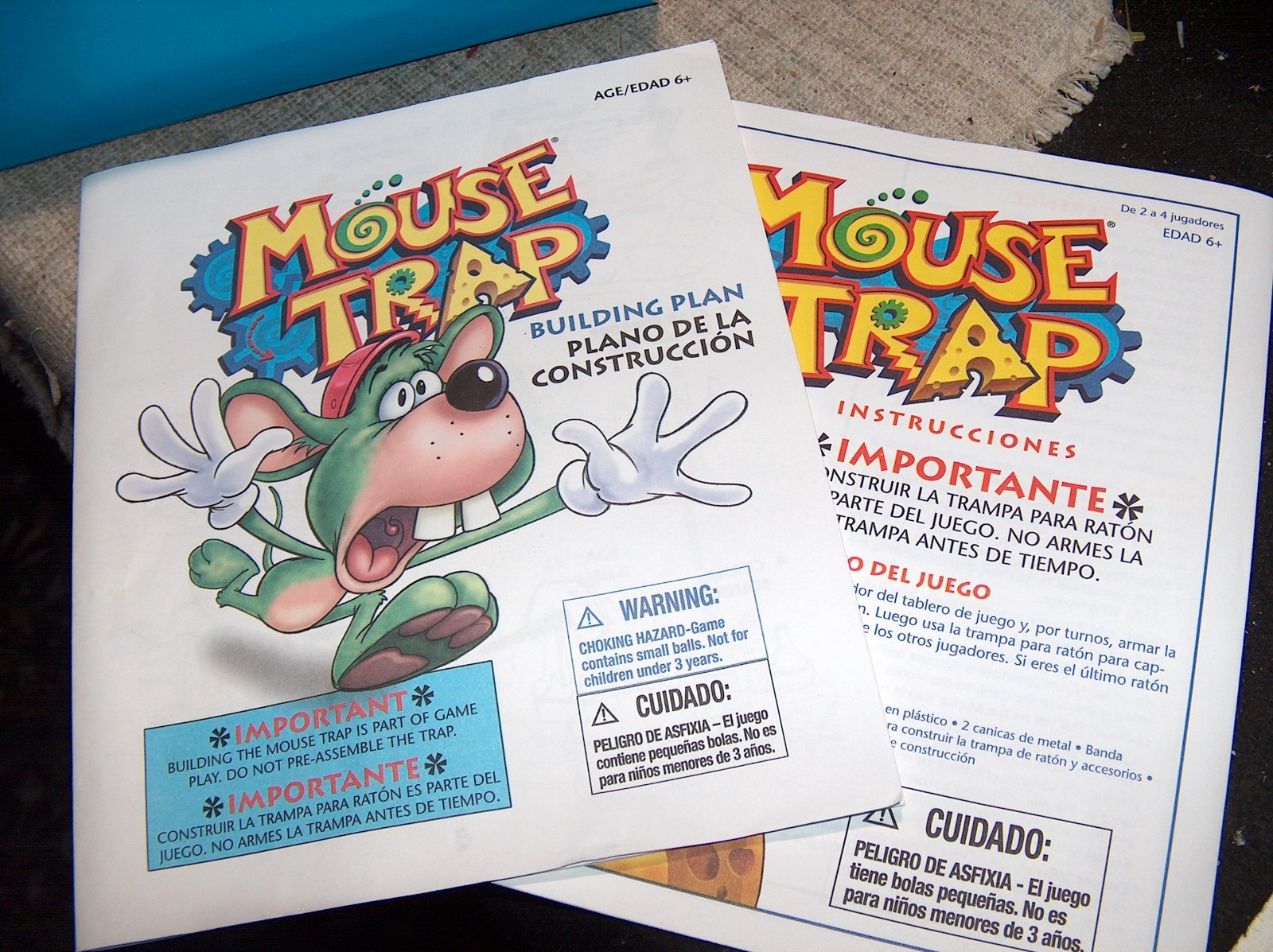 2005 Mouse Trap Game by Milton Bradley Complete in Great Condition