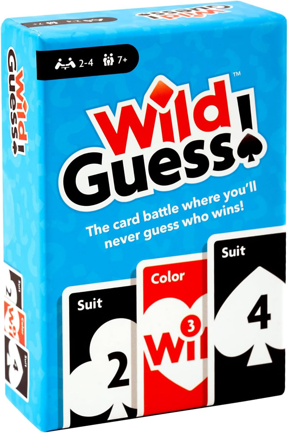 Wild Guess Card Game for 2-4 Players Fast-Paced Family Game Night Fun Ages 10+