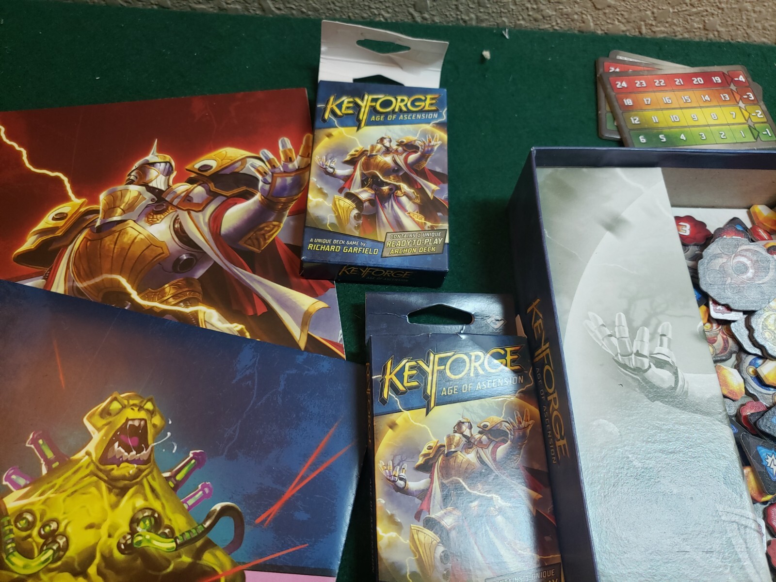 KeyForge Age of Ascension Starter Set, Uncounted, Appears complete