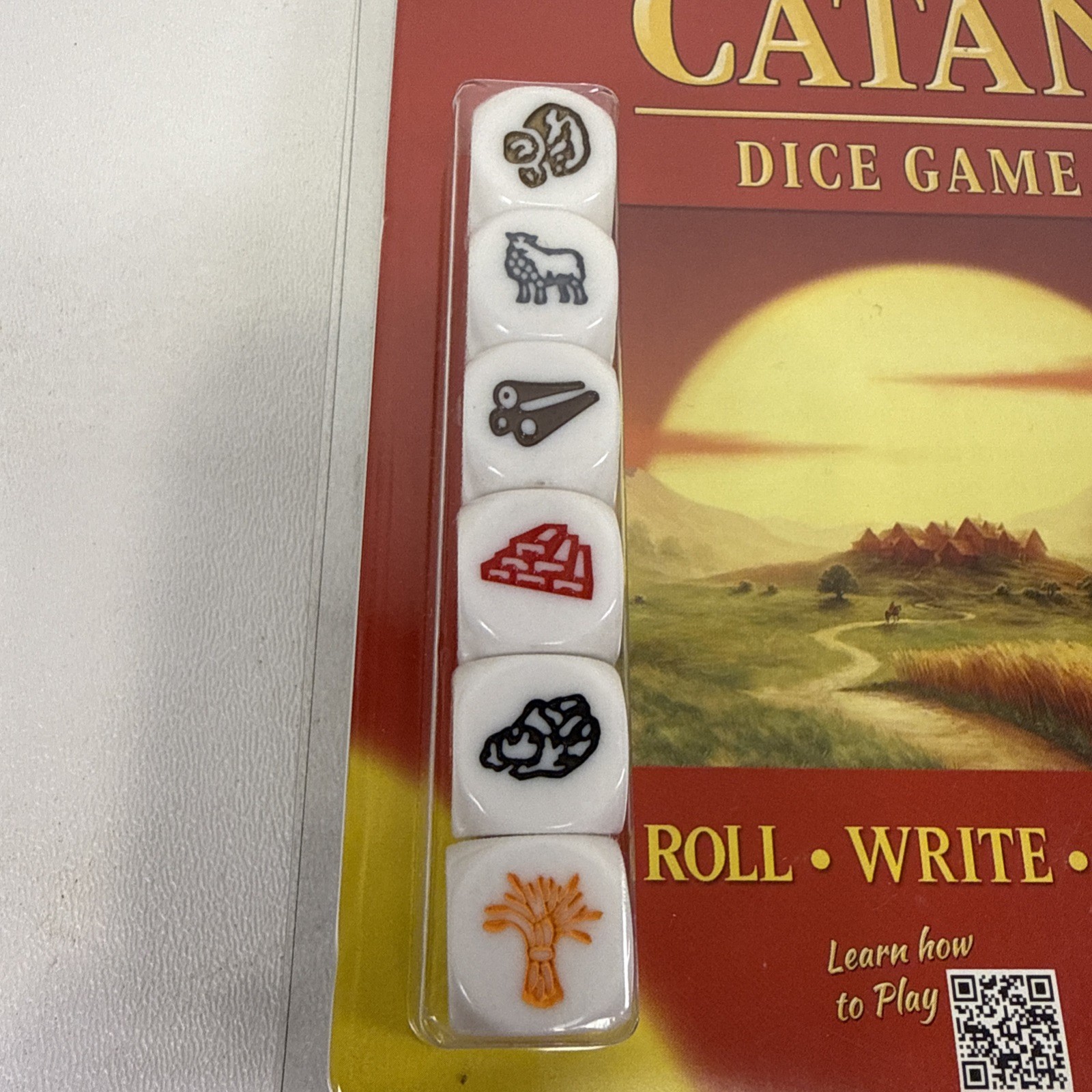 Travel Settlers of CATAN Dice Game #3120 Klaus Teuber Mayfair Games