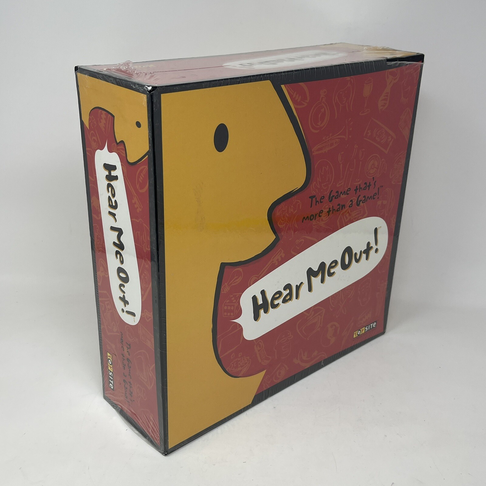 Vintage Hear Me Out Board Game 2 to 6 Players Ages 12 To Adult ToySite 2002 NEW