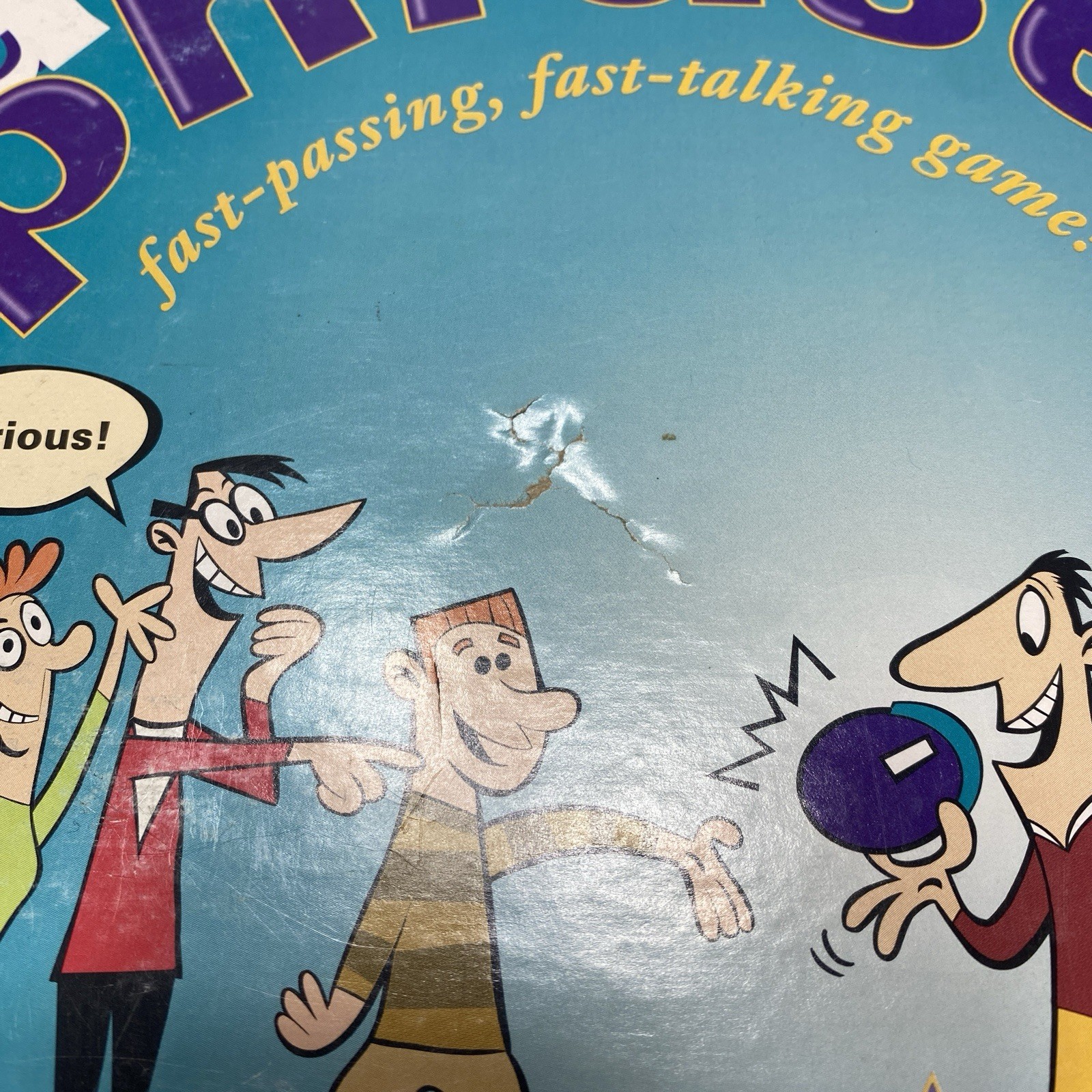 Catch Phrase Board Game by Parker Brothers 1994 Complete READ