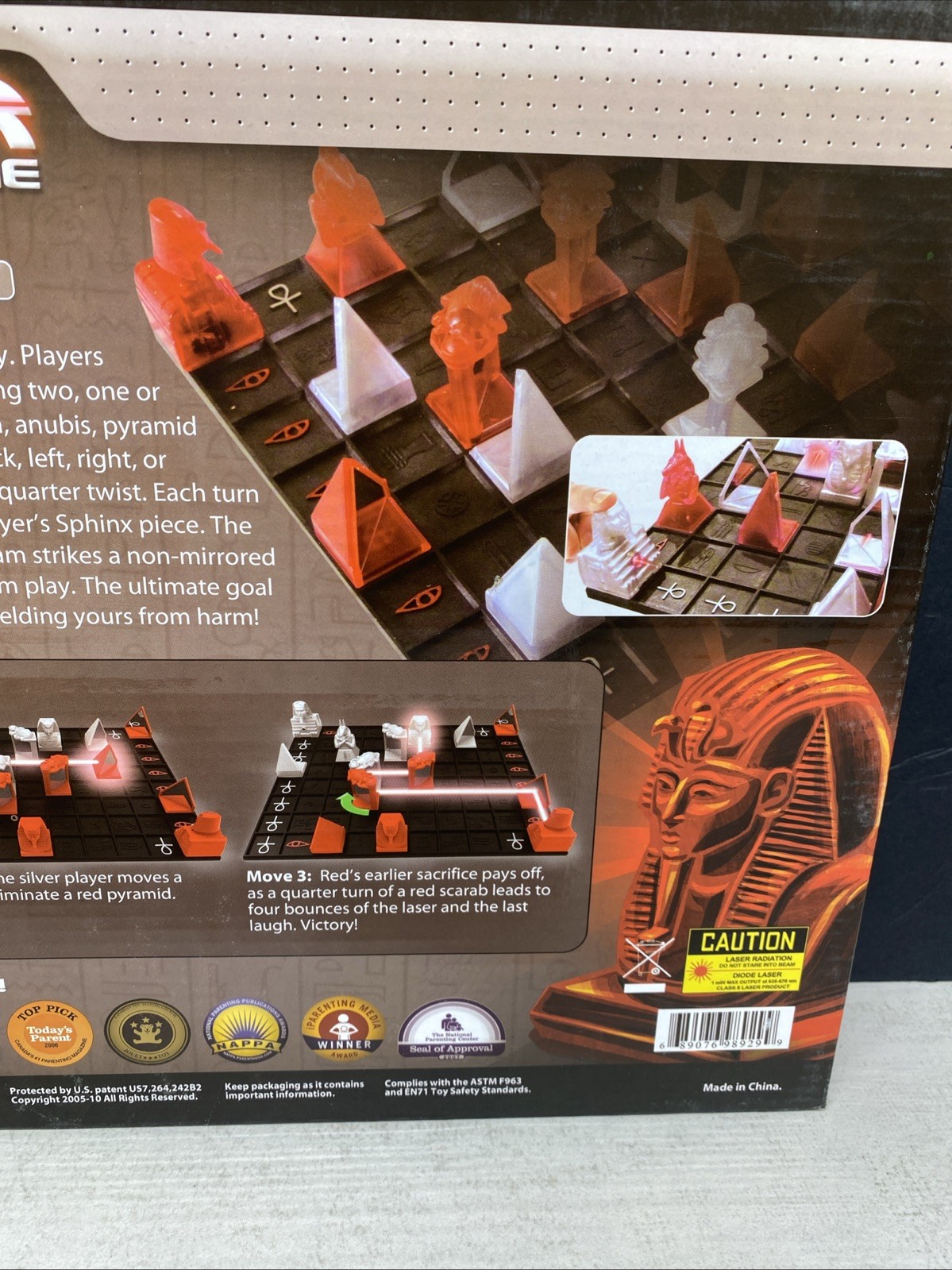 LASER KHET 2.0 Strategy Board Game w/ 3D Tower of Kadesh Expansion
