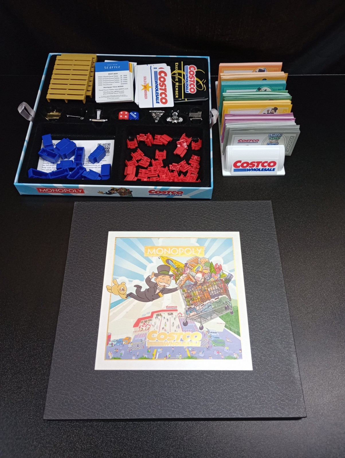 Monopoly Costco Wholesale COMPLETE WS Game Company 2023 Shopping Members