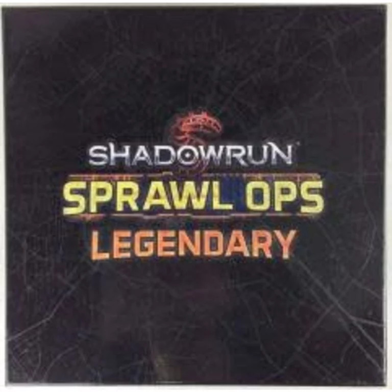 Shadowrun Sprawl Ops Legendary Sci-Fic Strategy RPG Board Game 2018 Catalyst